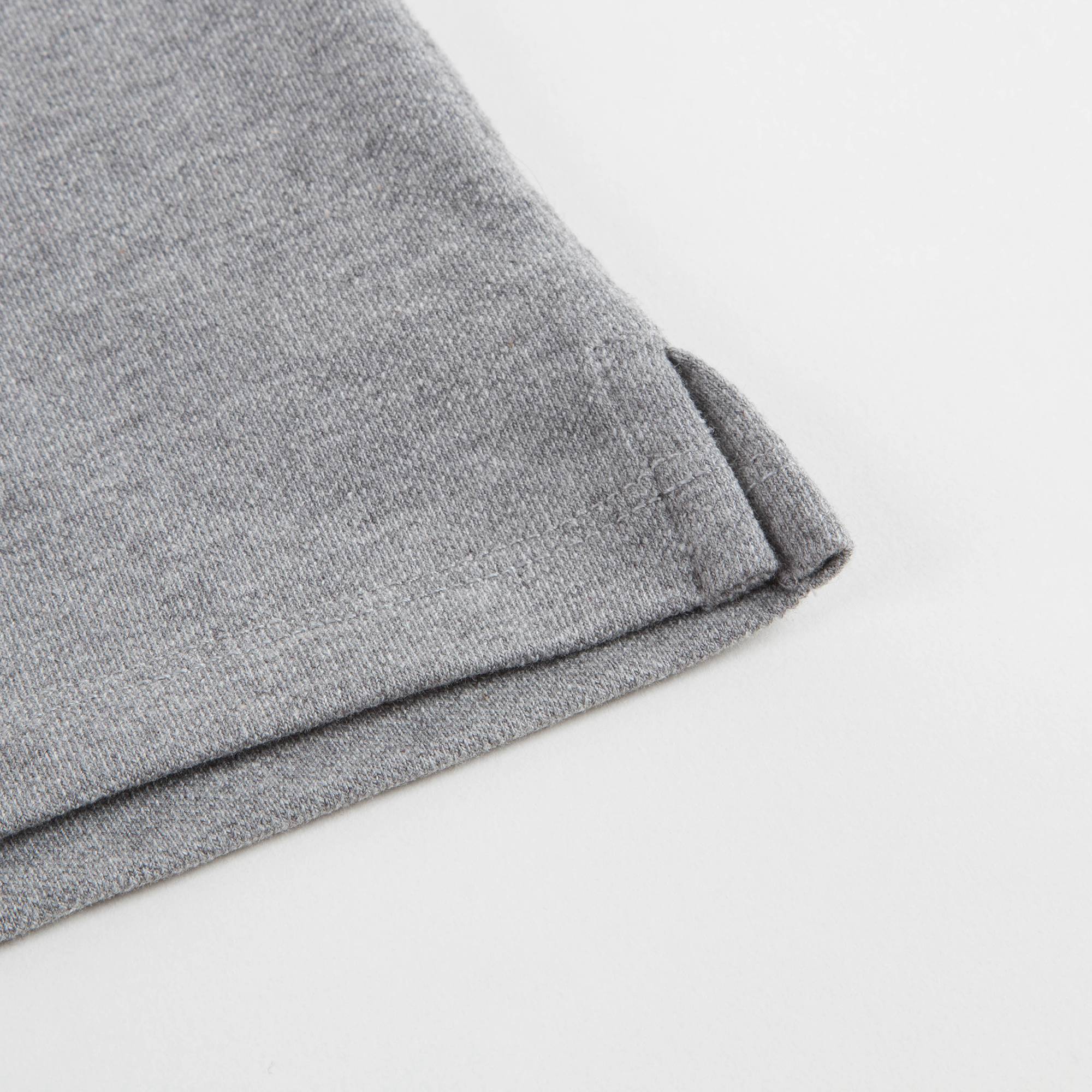 Baby Boys Grey Cotton Polo Shirt