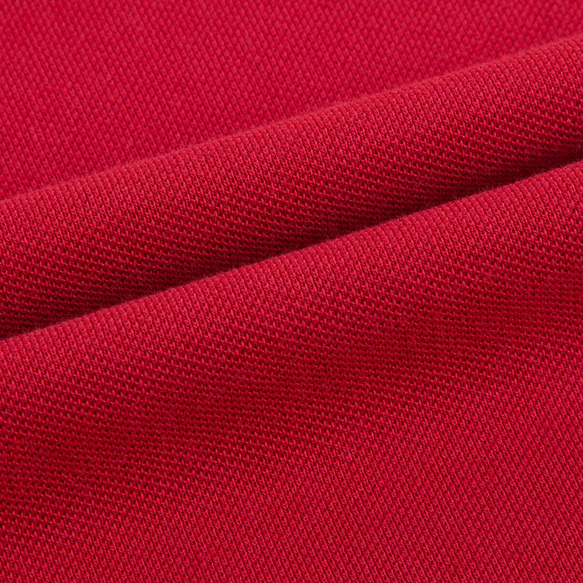 Boys Red Cotton Polo Shirt