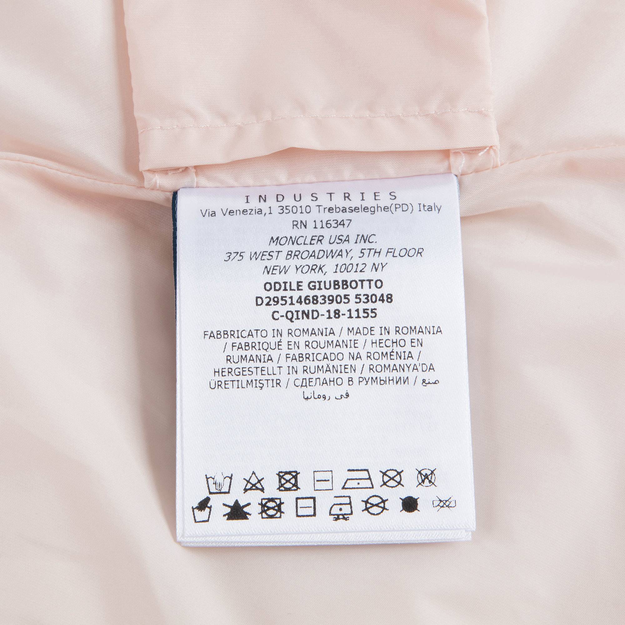 Baby Girls Pink "ODILE GIUBBOTTO" Coat