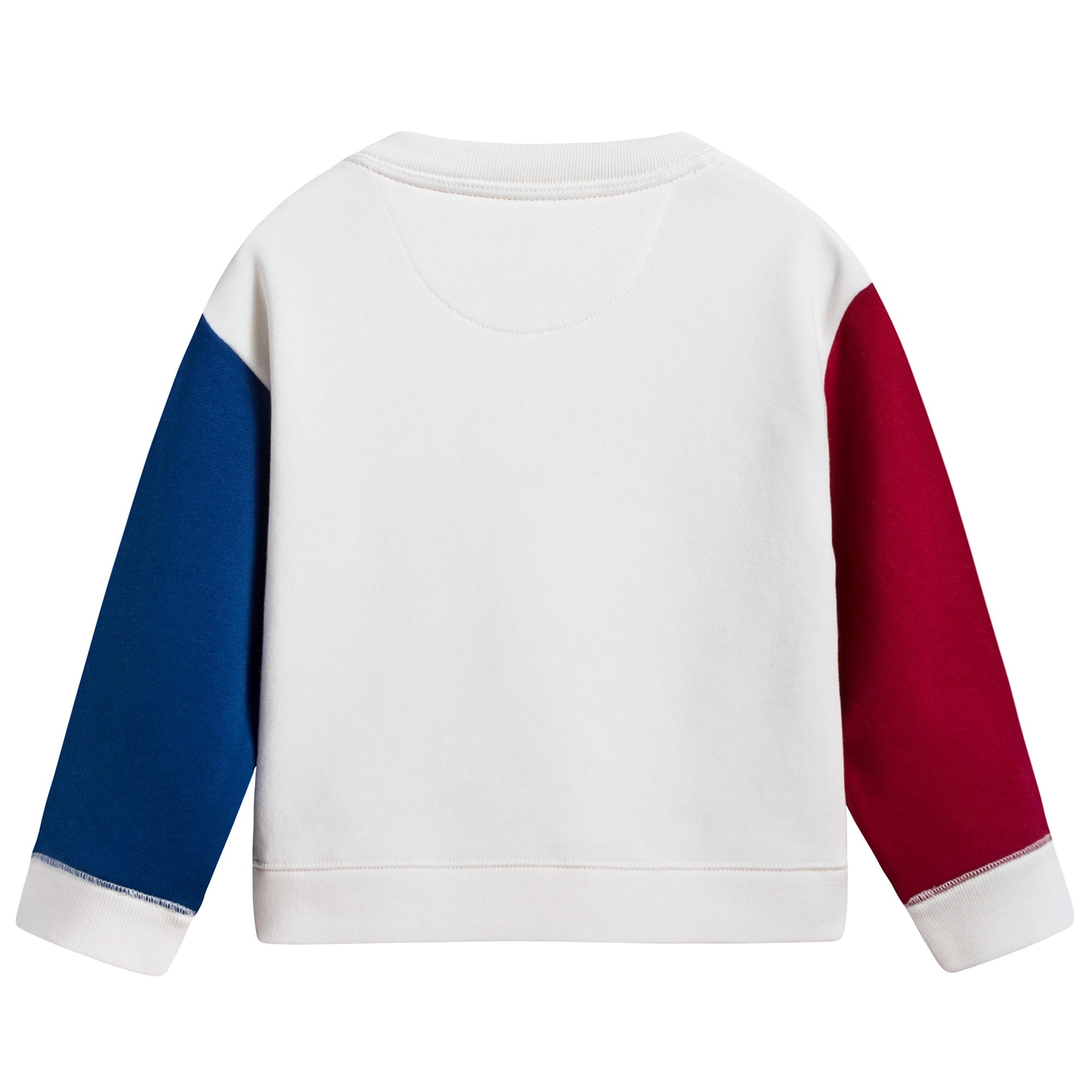 Baby  Boys  White  鈥淔laky clouds鈥?  Cotton   Sweatshirt