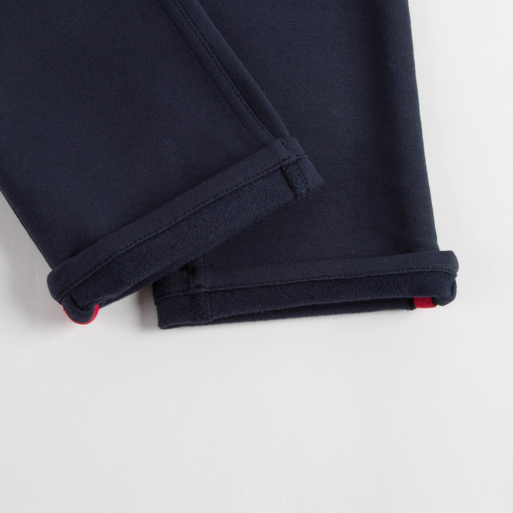 Boys Blue Cotton Trousers