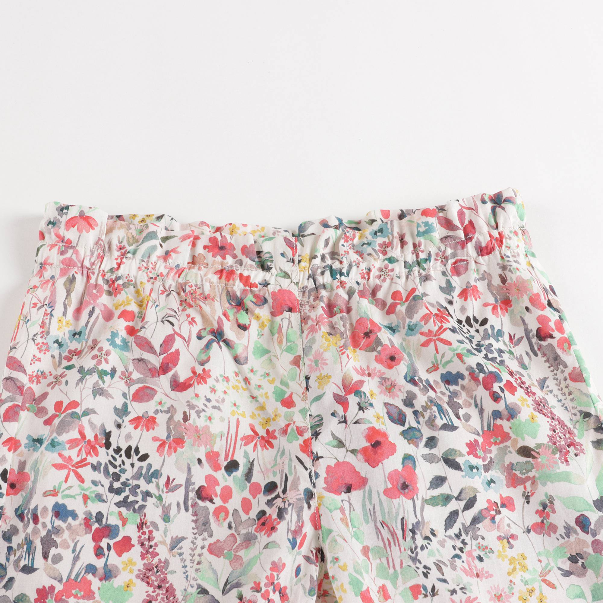 Pantalon en coton multicolore pour bébés filles