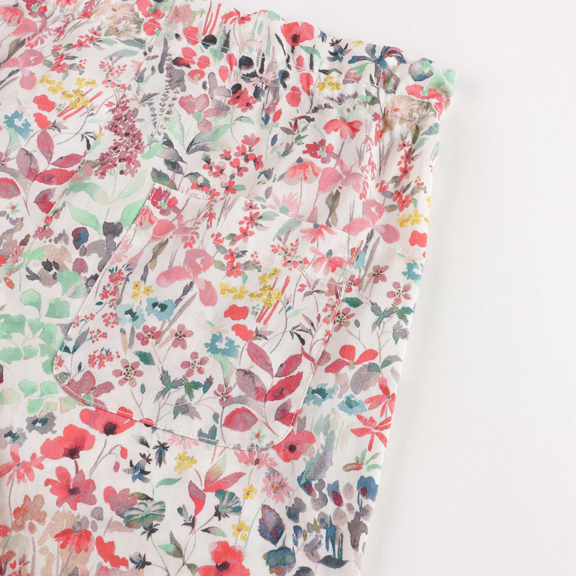 Pantalon en coton multicolore pour bébés filles