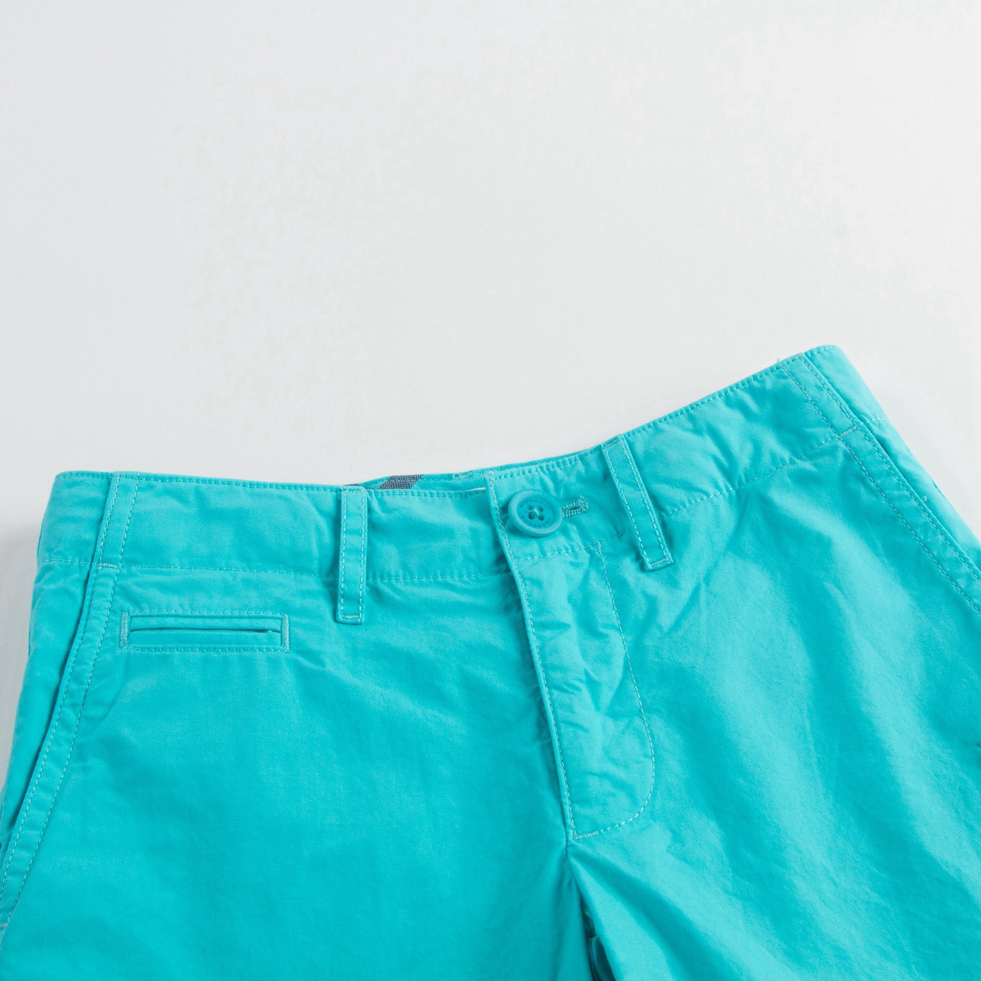 Boys Blue Turquoise Cotton Shorts