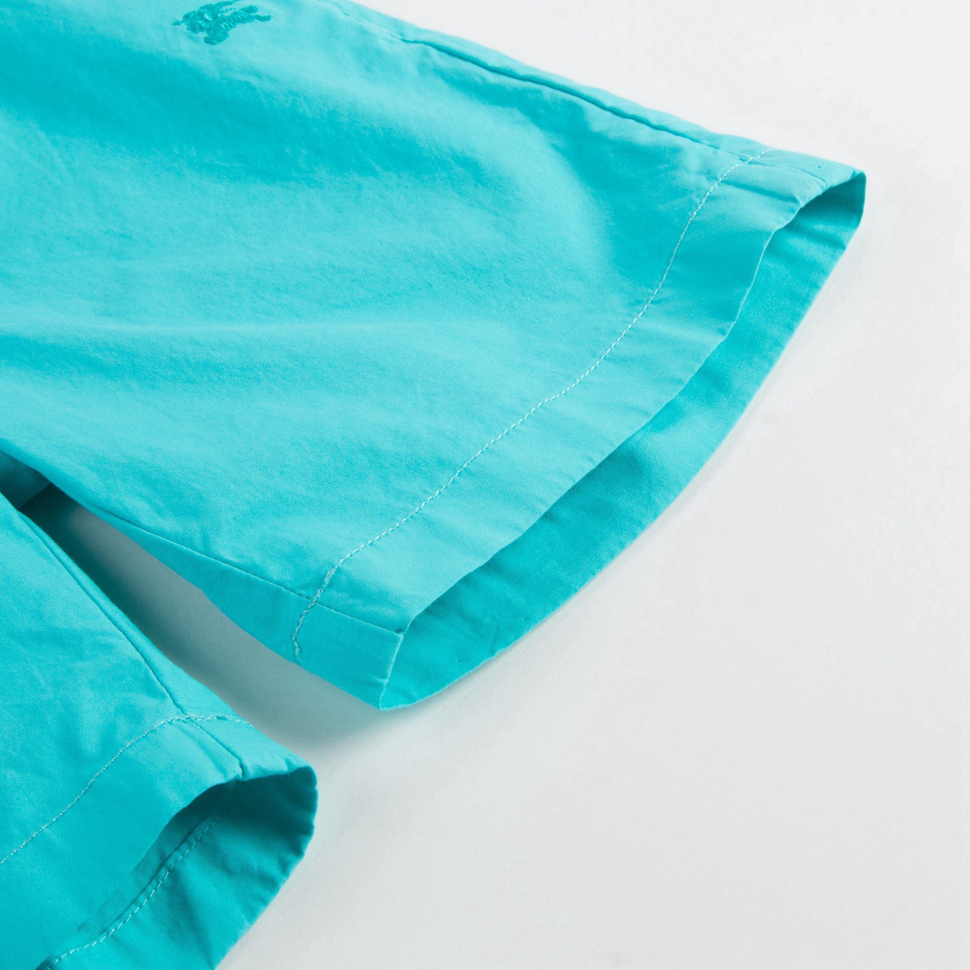 Boys Blue Turquoise Cotton Shorts