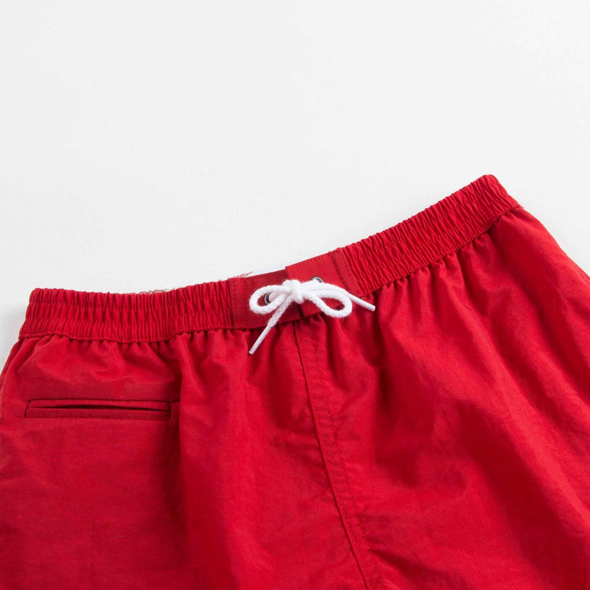 Baby Boys Red Turquoise Swim Shorts