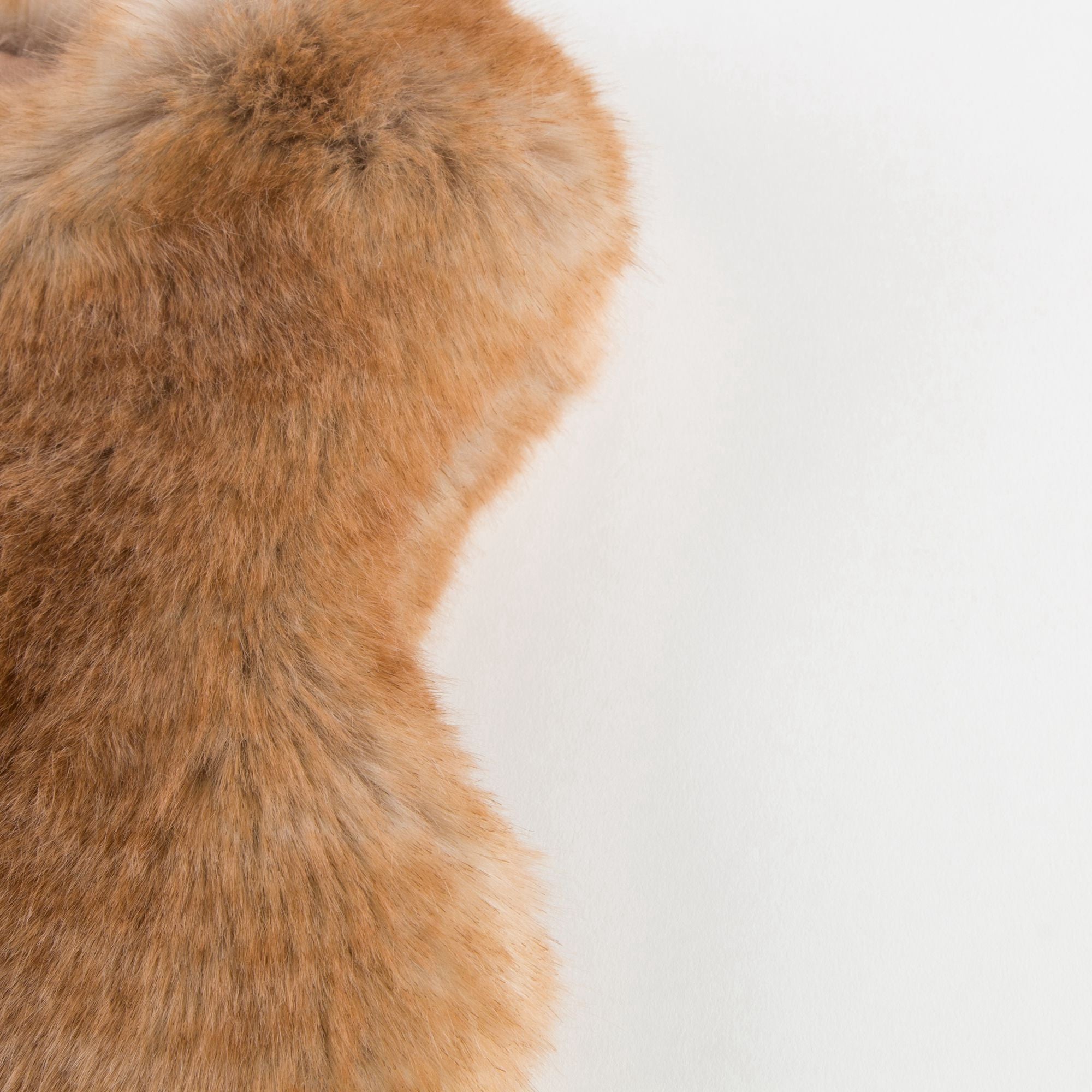 Girls Synthetic Fur Gilet