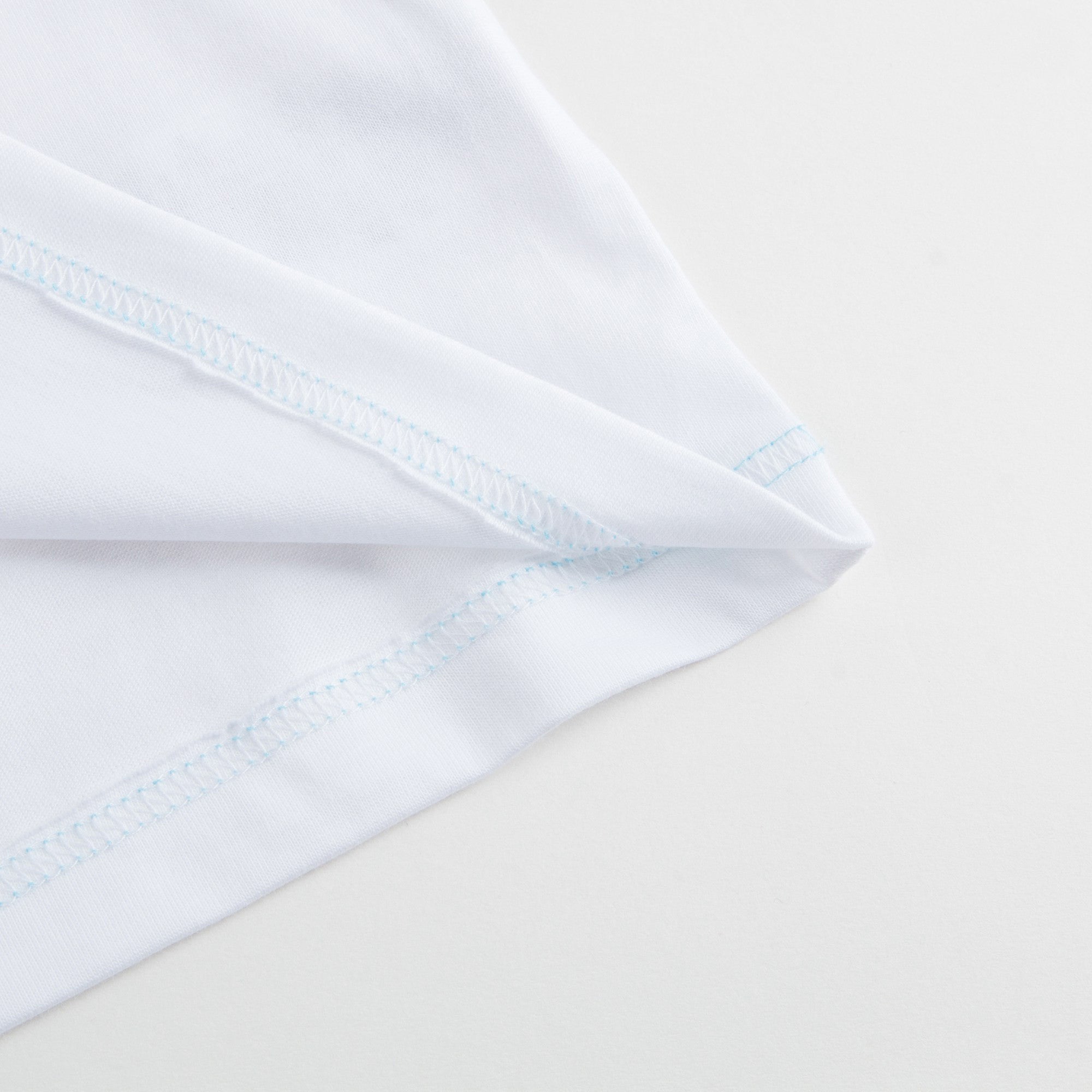 Boys White Cotton T-Shirt