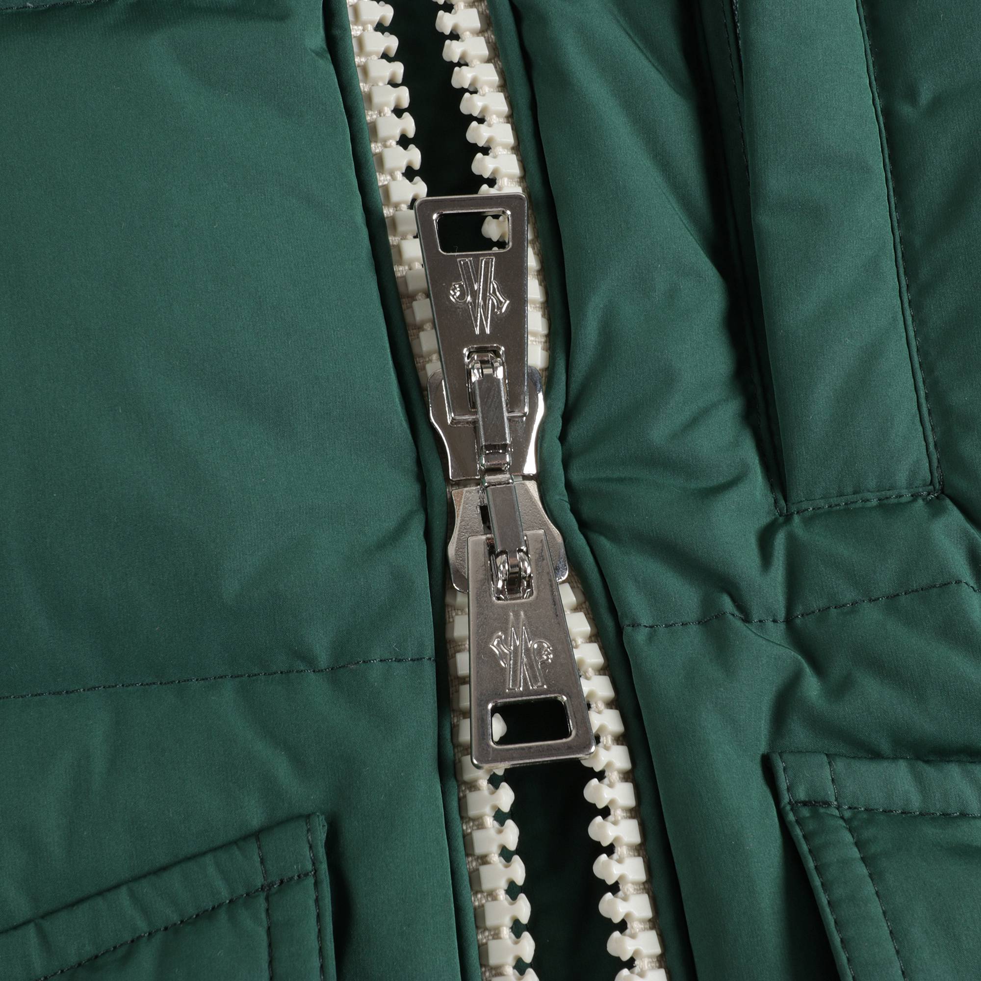 Boys Dark Green Padded Down Jacket
