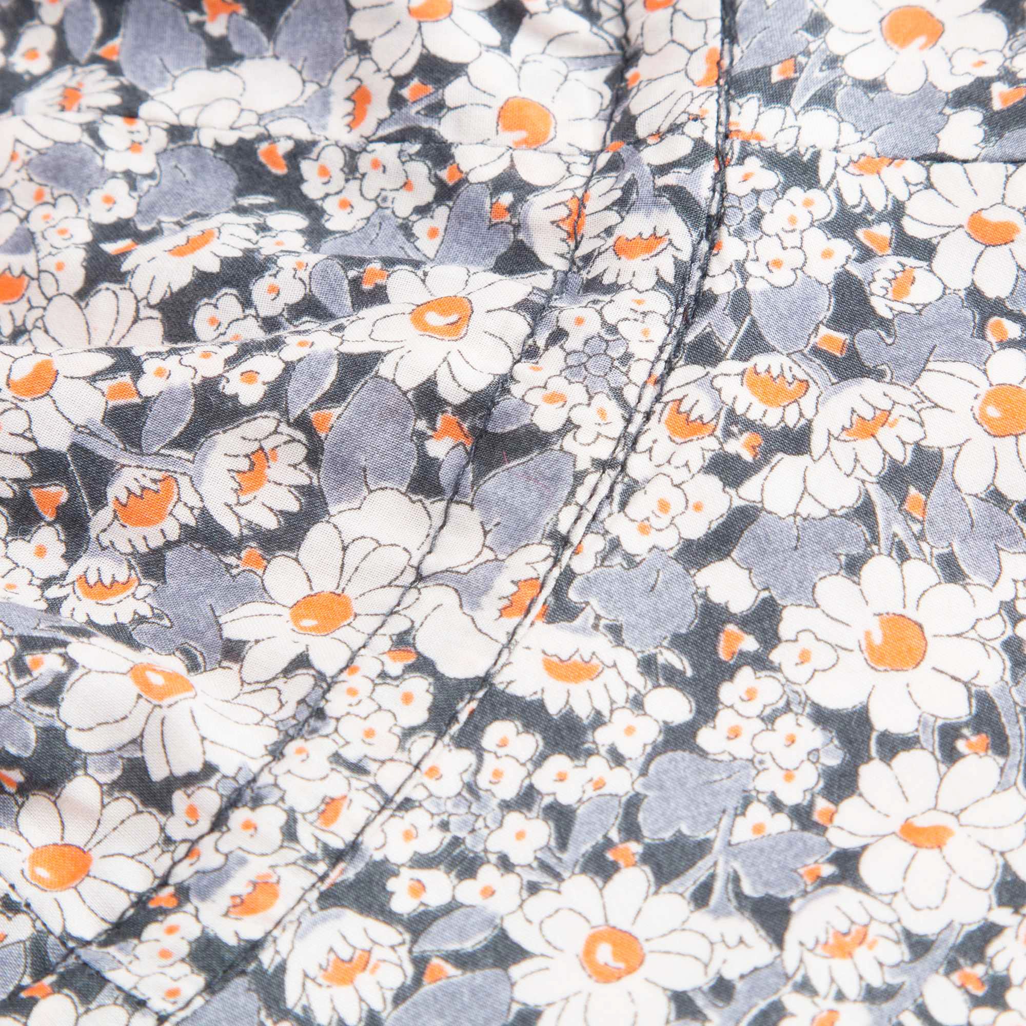 Girls Grey Liberty Woven Sunhat