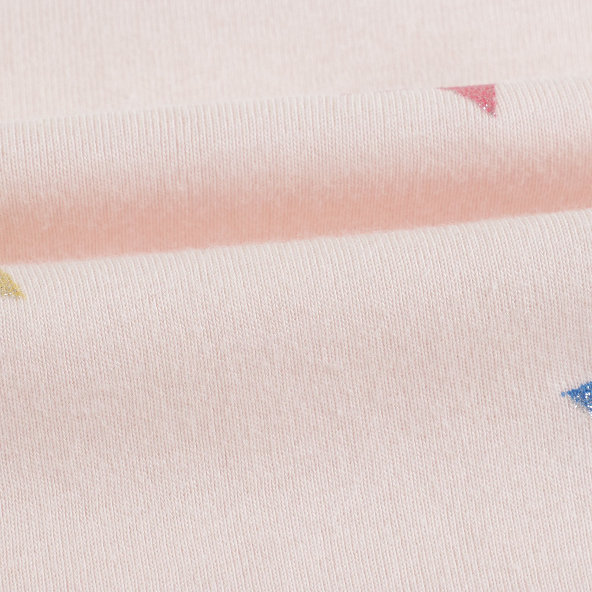 Ensemble de pyjama pour filles rose et étoiles