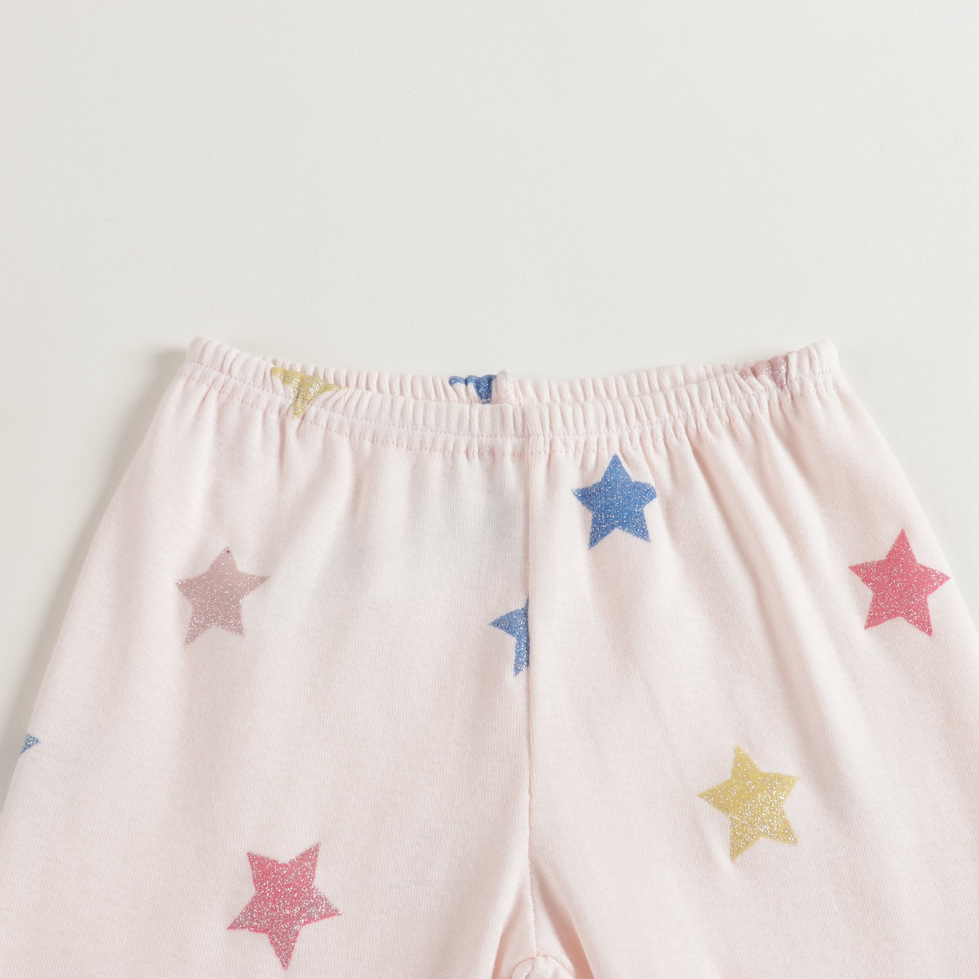 Ensemble de pyjama pour filles rose et étoiles