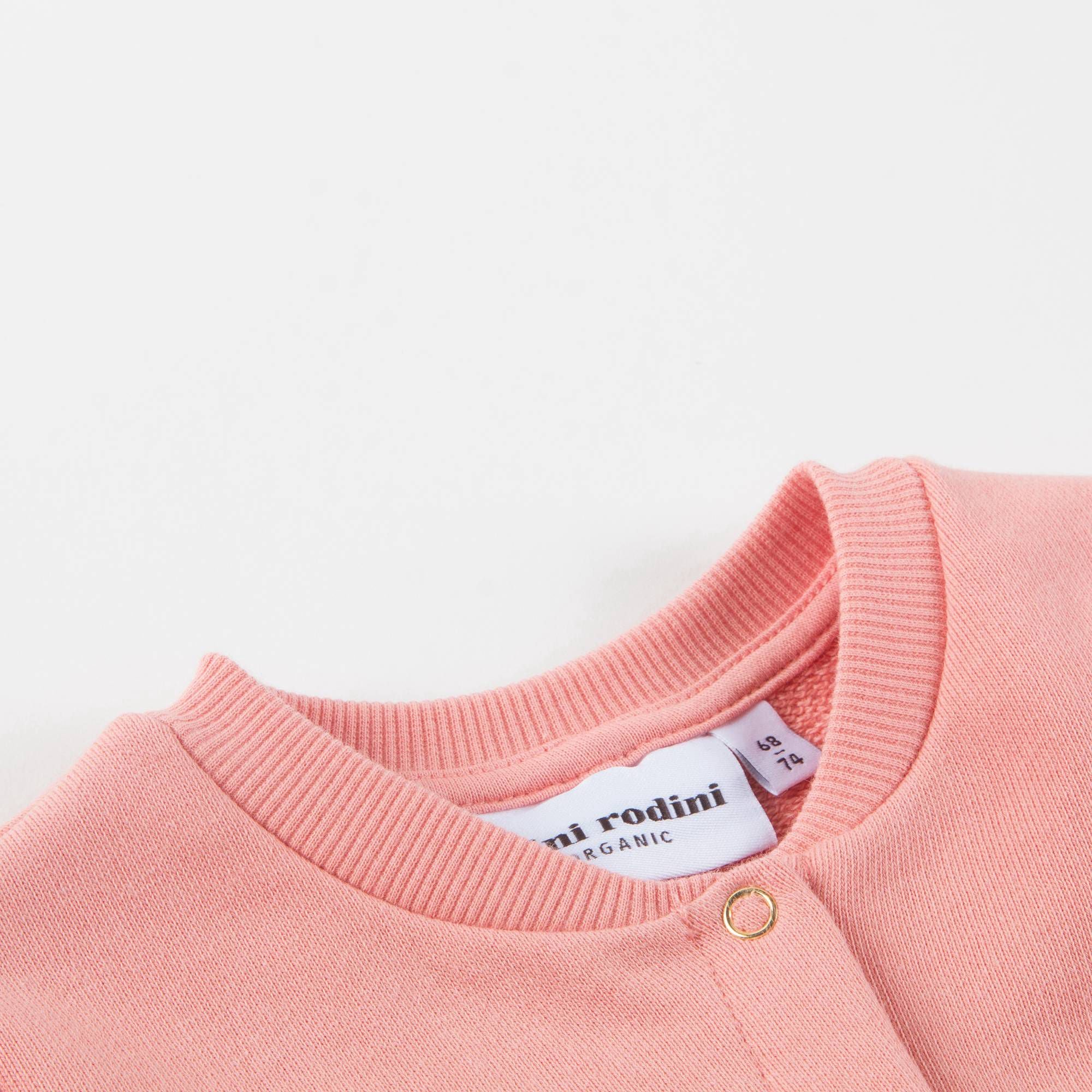 Baby Pink Organic Cotton 鈥淒og鈥?Romper