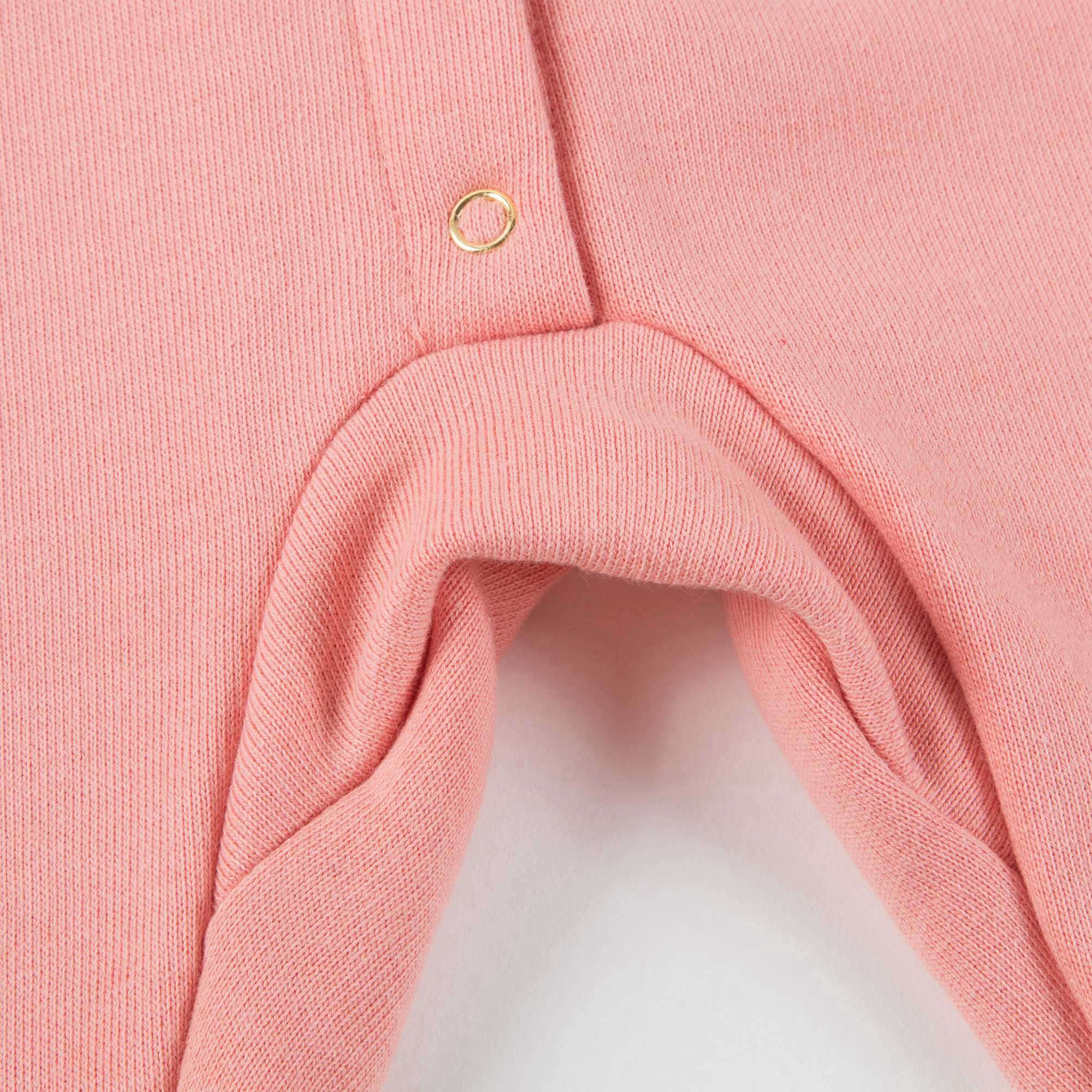 Baby Pink Organic Cotton 鈥淒og鈥?Romper