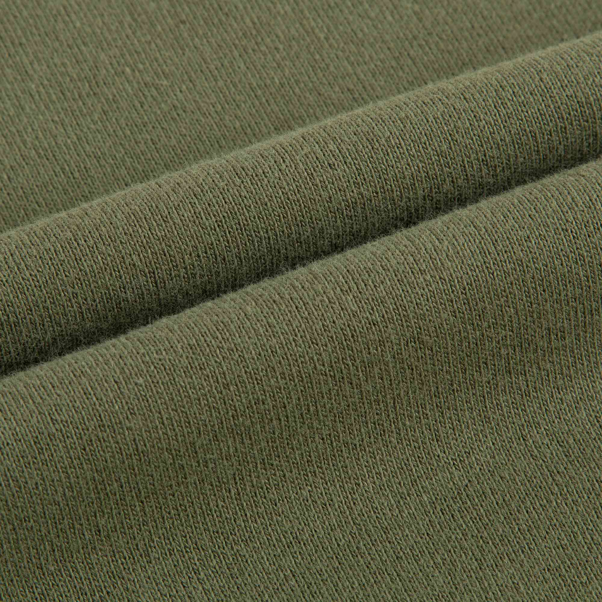 Boys & Girls Army Green Cotton Sweatshirt
