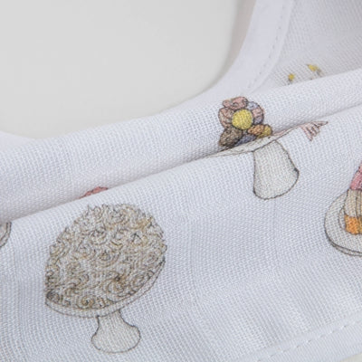 Small Bib Sweetie Pie - Gold Snaps
