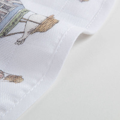 Small Bib Hot Air Balloons - Gold Snaps