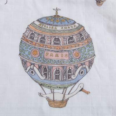 Fitted Sheets Hot Air Balloons (120*60 cm）
