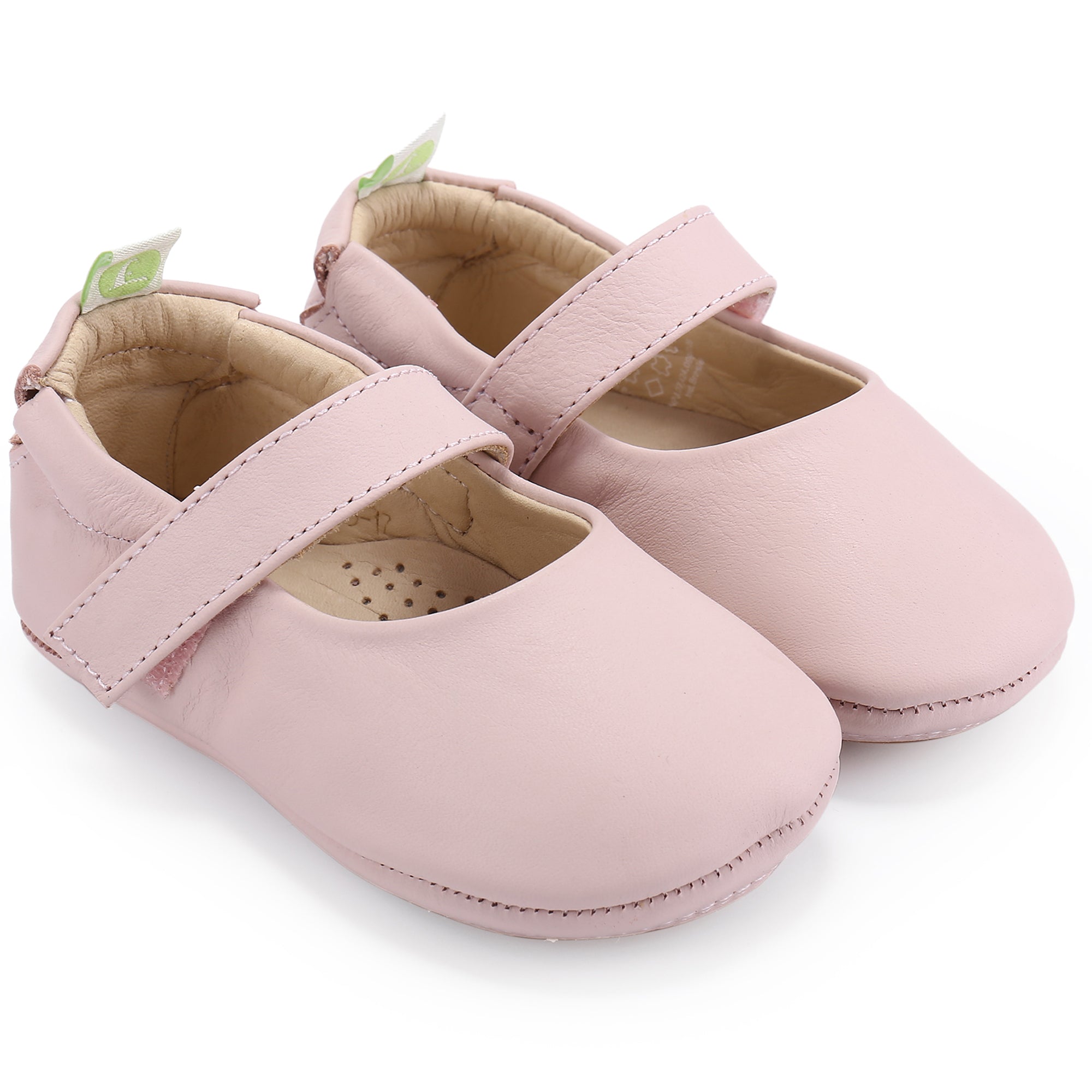 Baby Girls Pink Leather Shoes