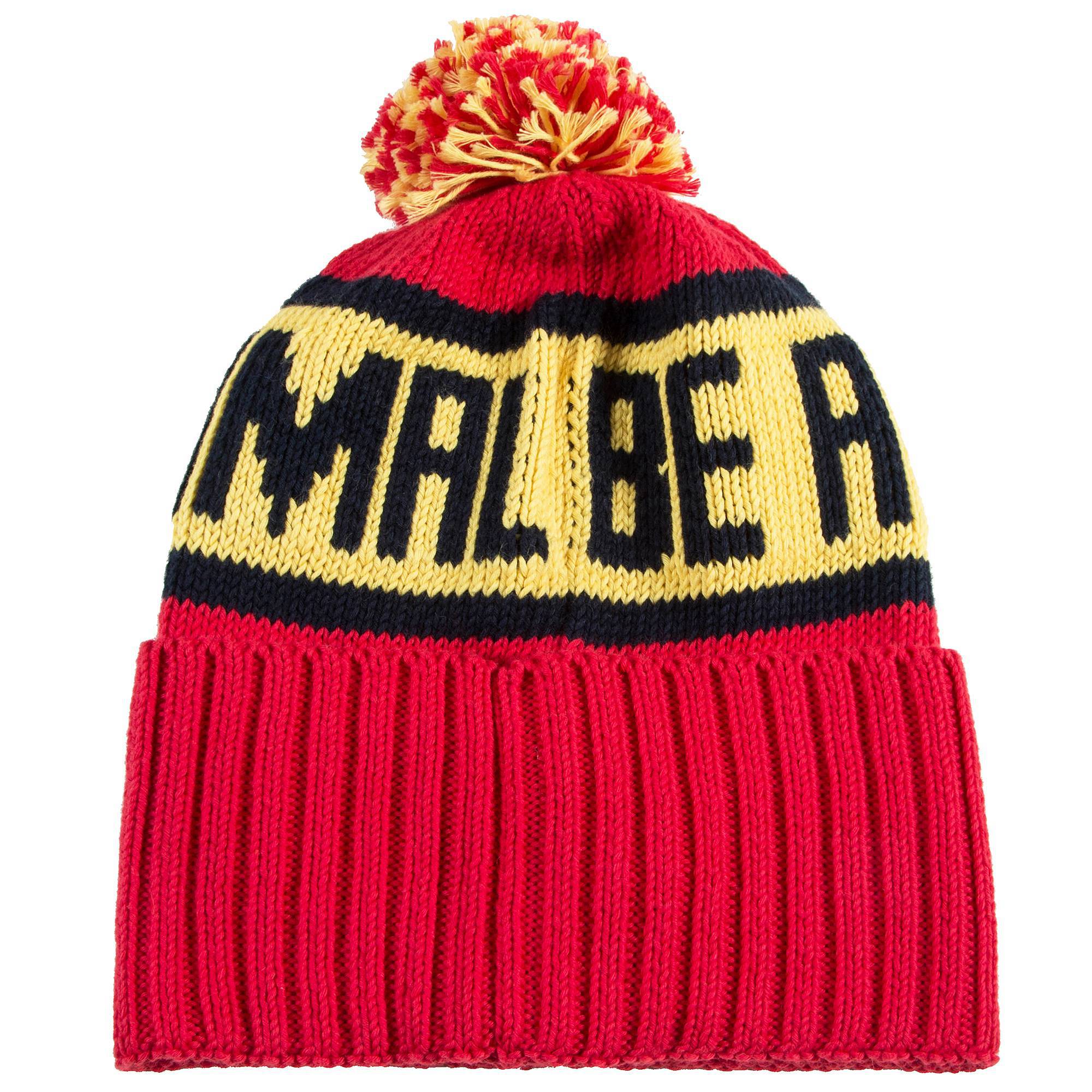Girls  Red   Apple   Cotton   Hat