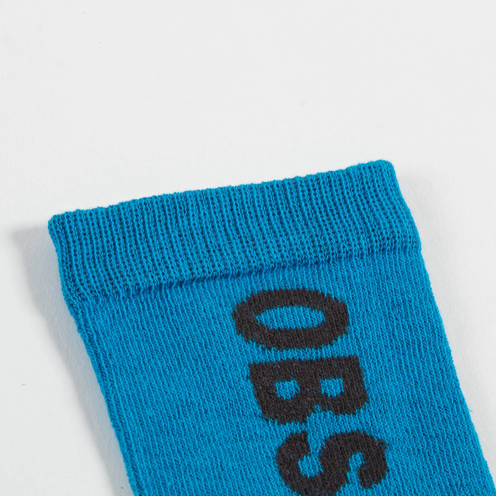 Girls & Boys Electric Blue Cotton Socks