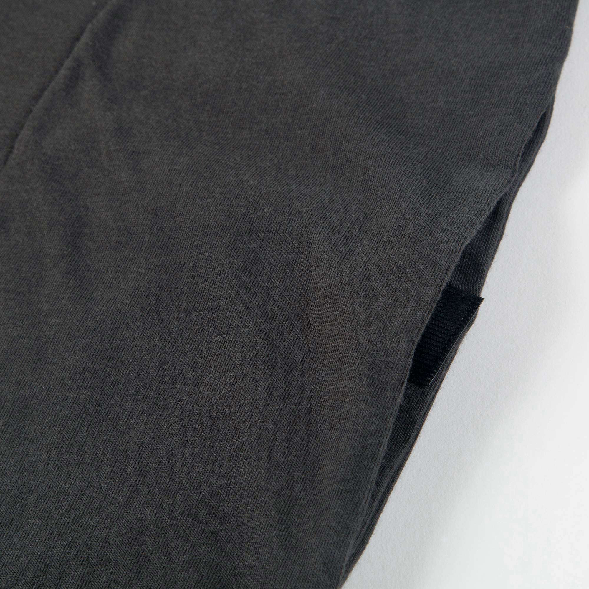 Boys Black with Patches Cotton T-shirt