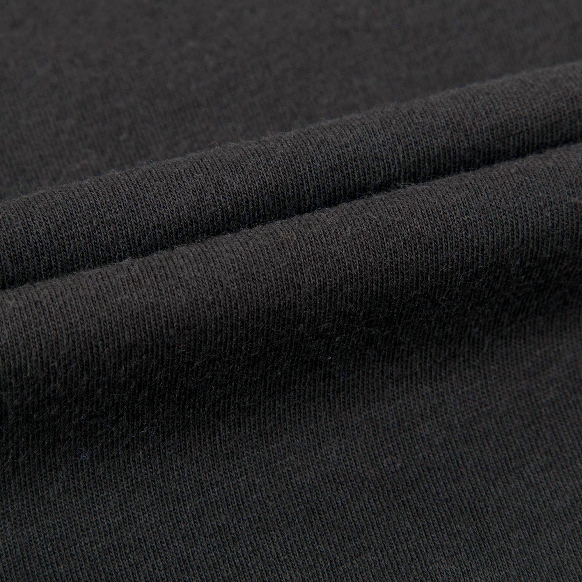 Boys Black with Patches Cotton T-shirt