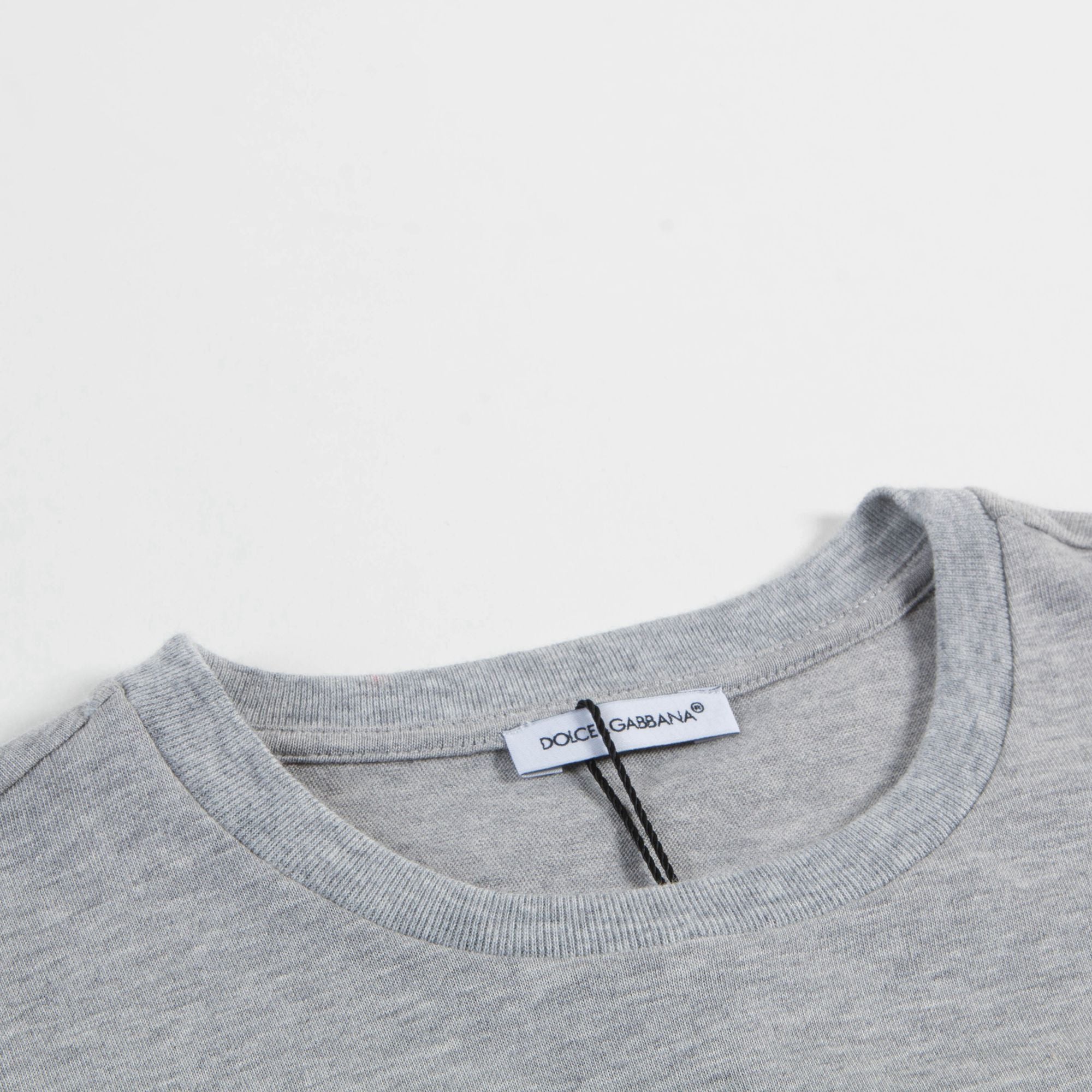 Boys Grey Cotton T-shirt