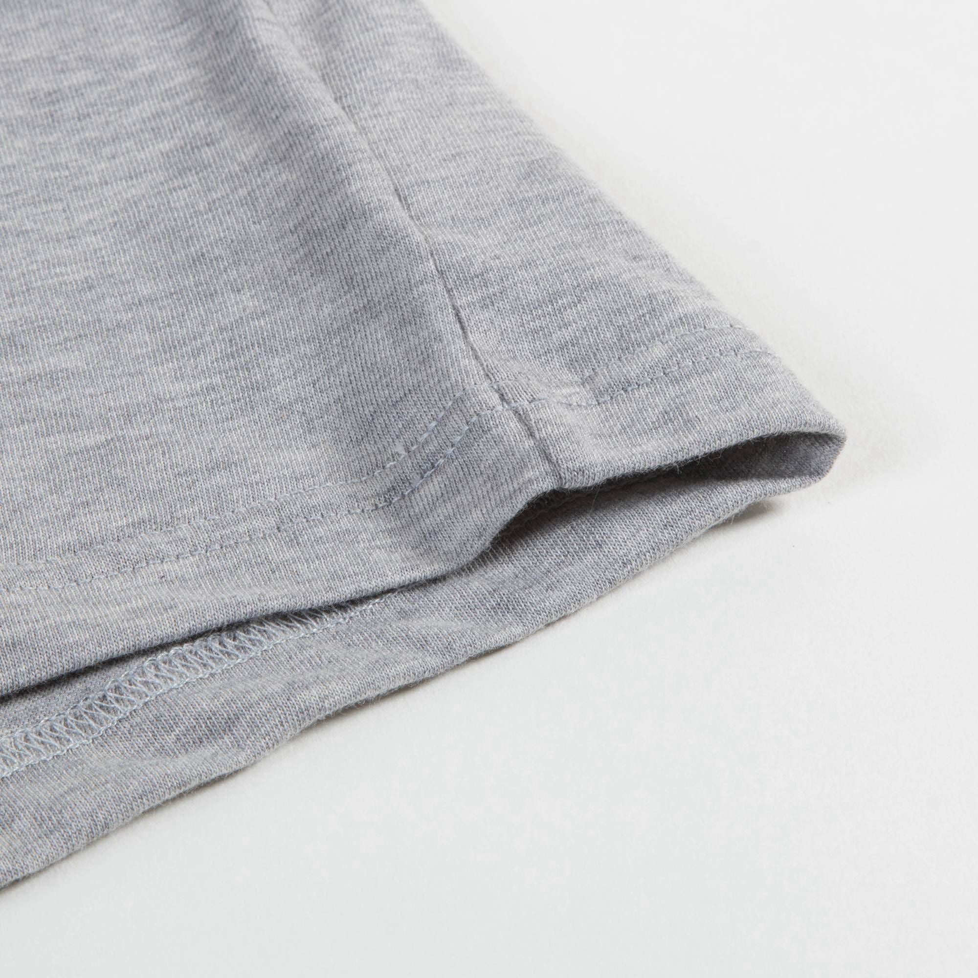 Boys Grey Cotton T-shirt