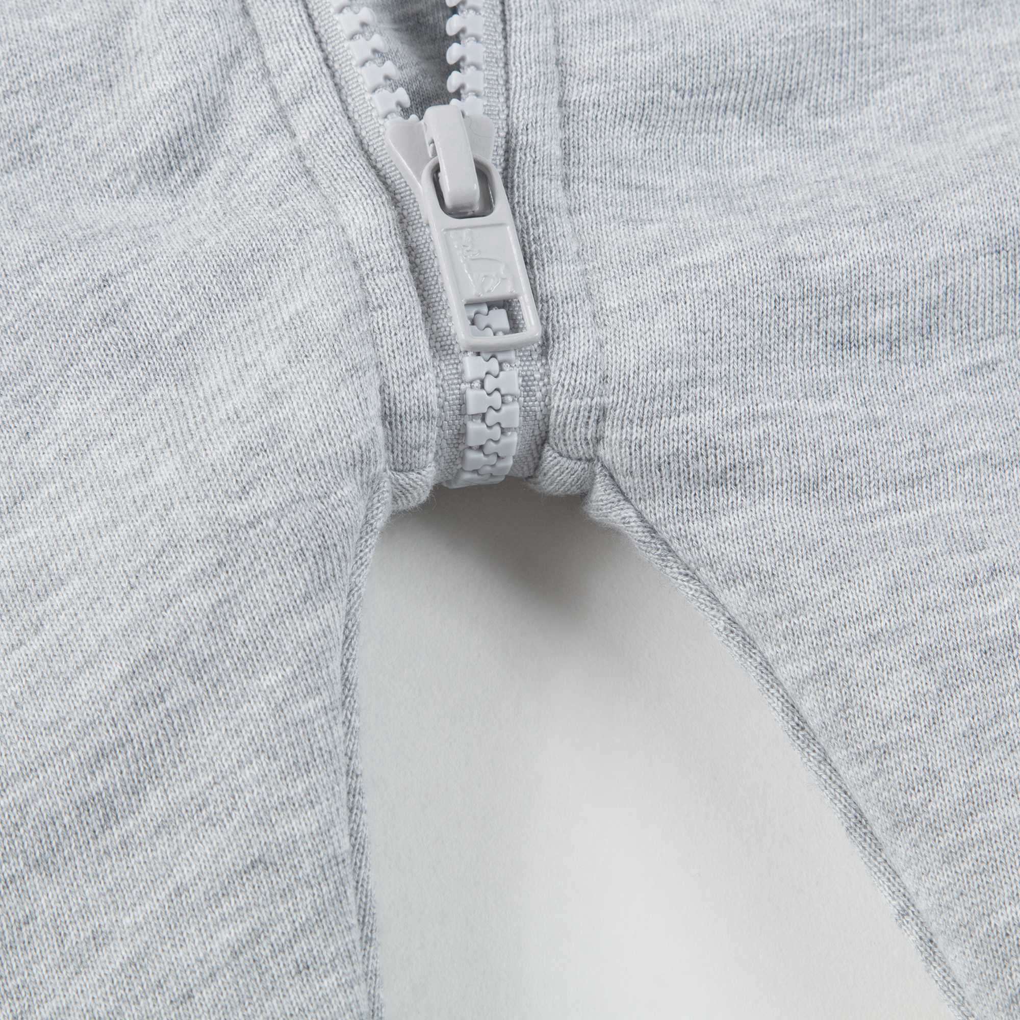 Baby Boys Grey Penguin Cotton Onesie