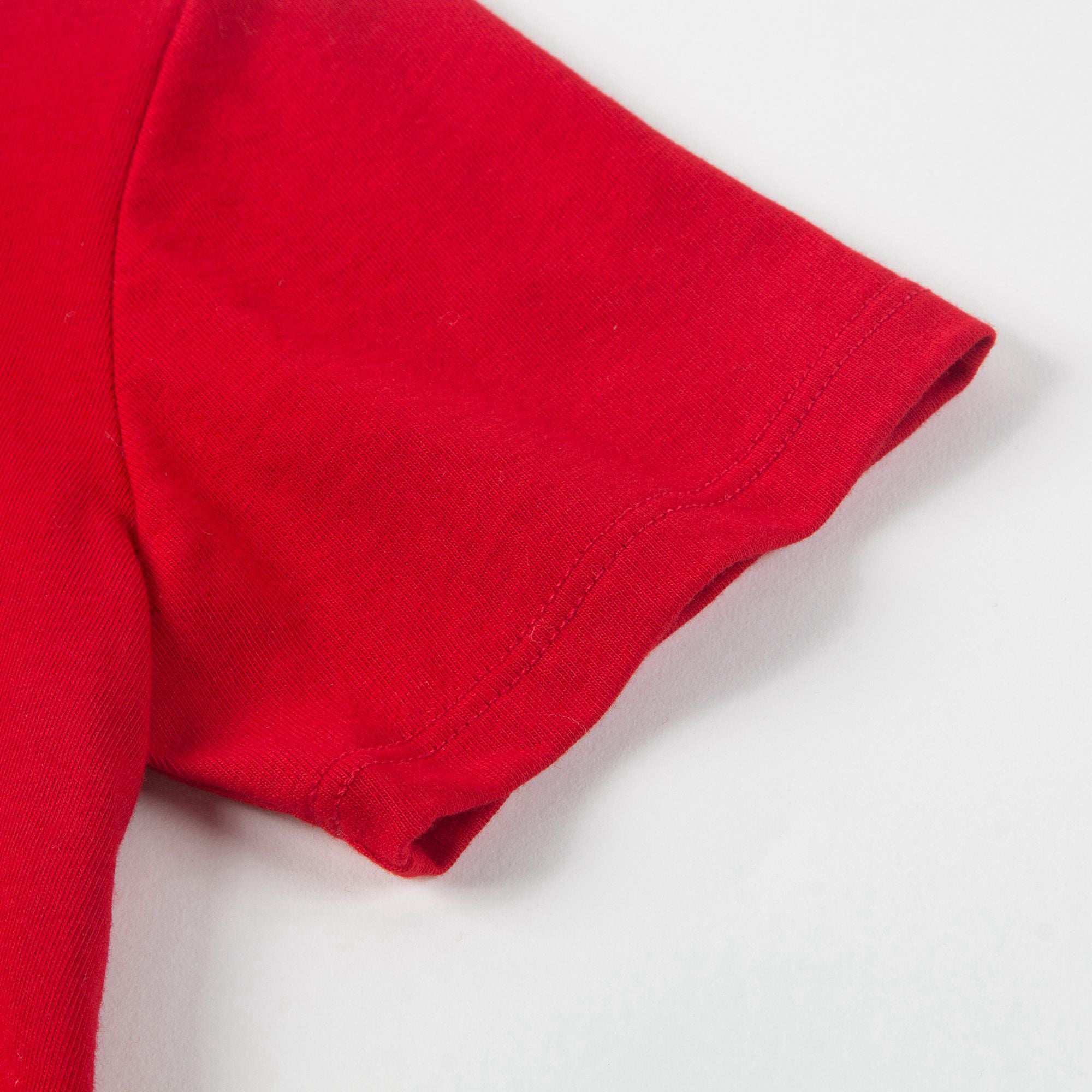 Boys Red "GG" Cotton T-shirt