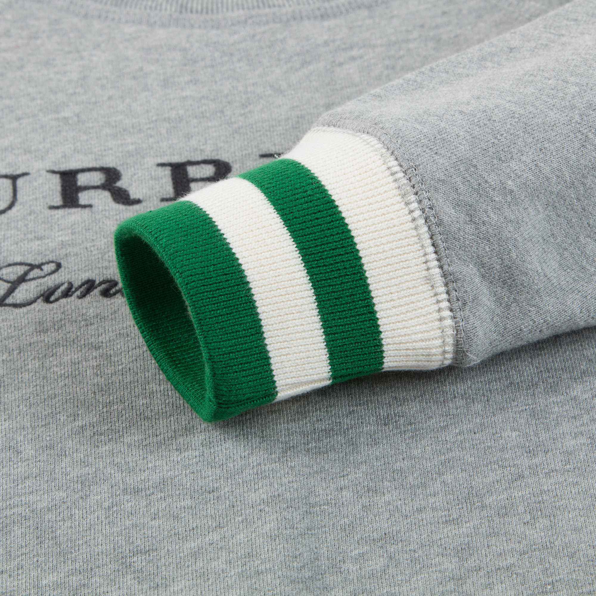 Boys & Girls Grey Melange Cotton Sweatshirt