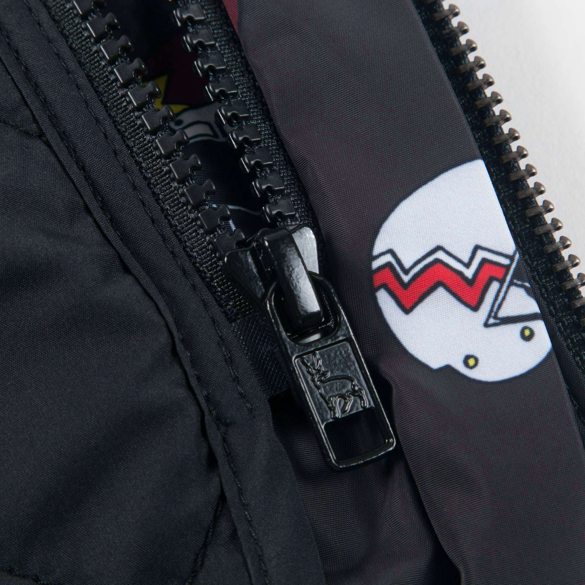 Boys Black Helmet  Parka Jackets