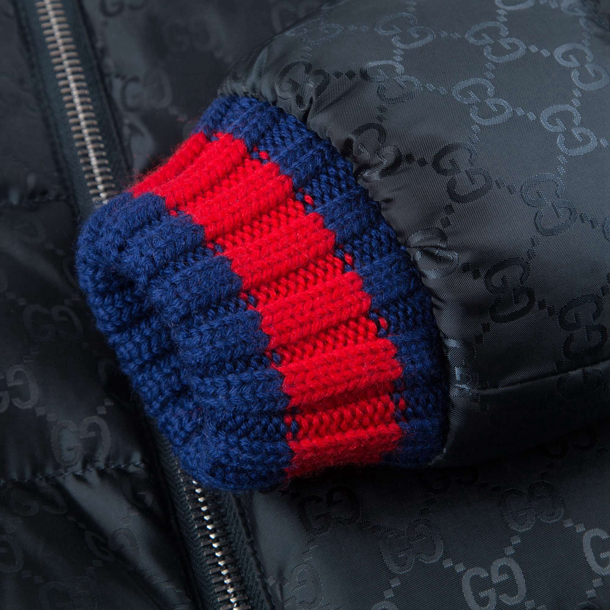 Boys Blue Reversible Down Coat