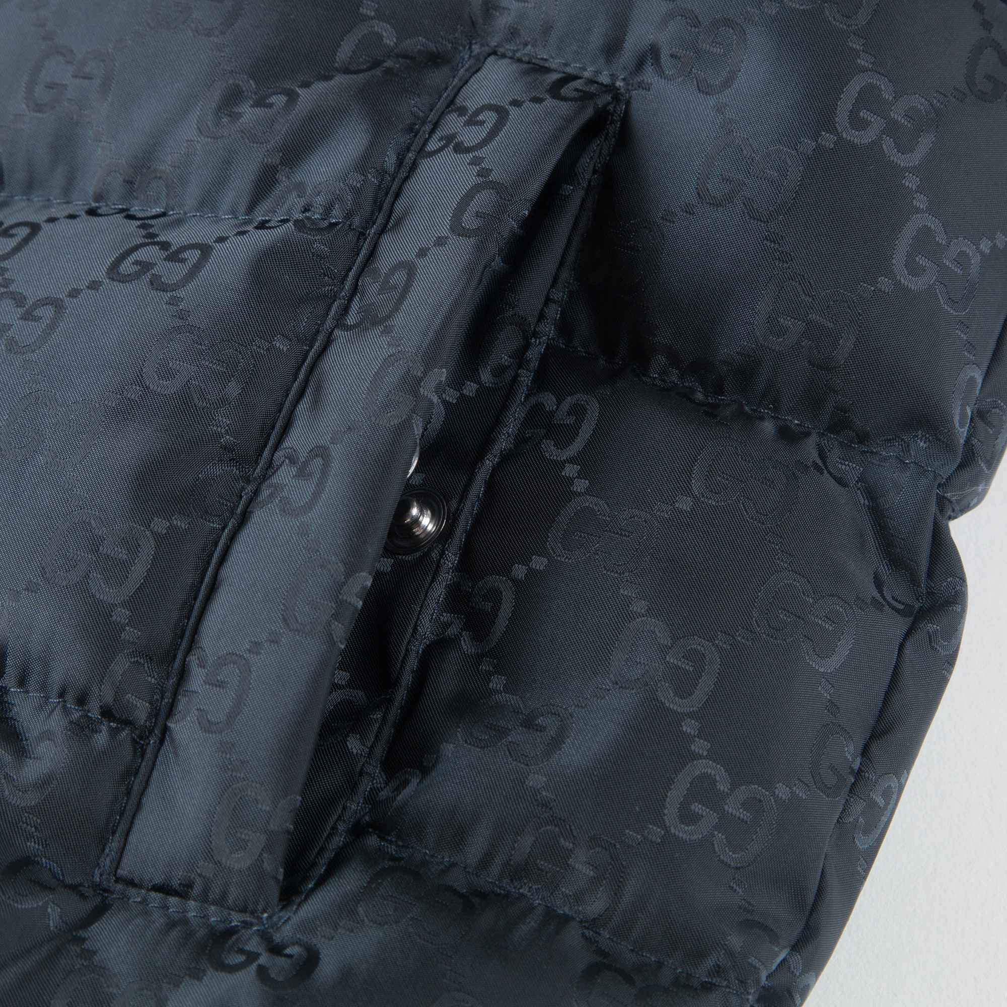 Boys Blue Reversible Down Coat