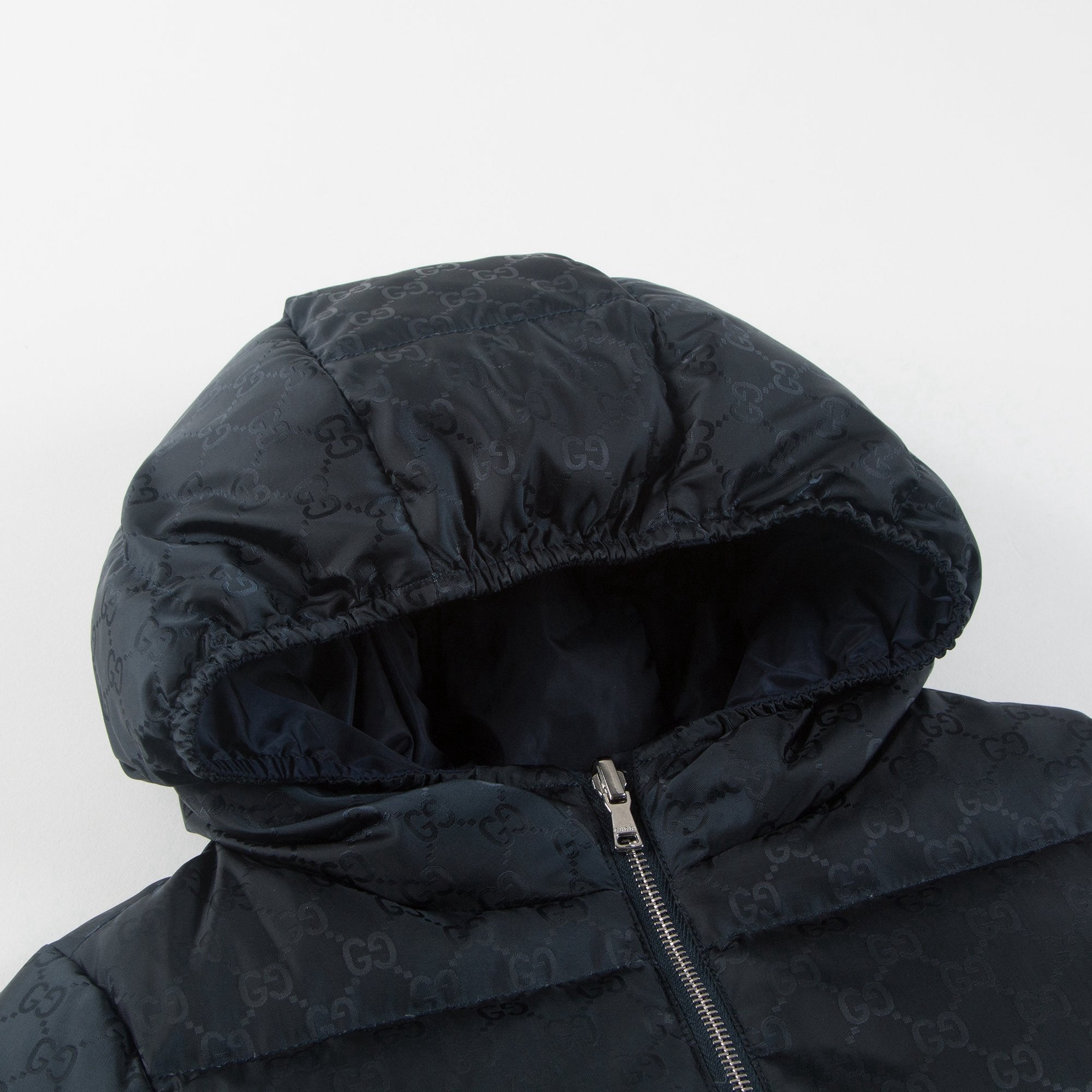 Baby Boys Blue Reversible Down Coat