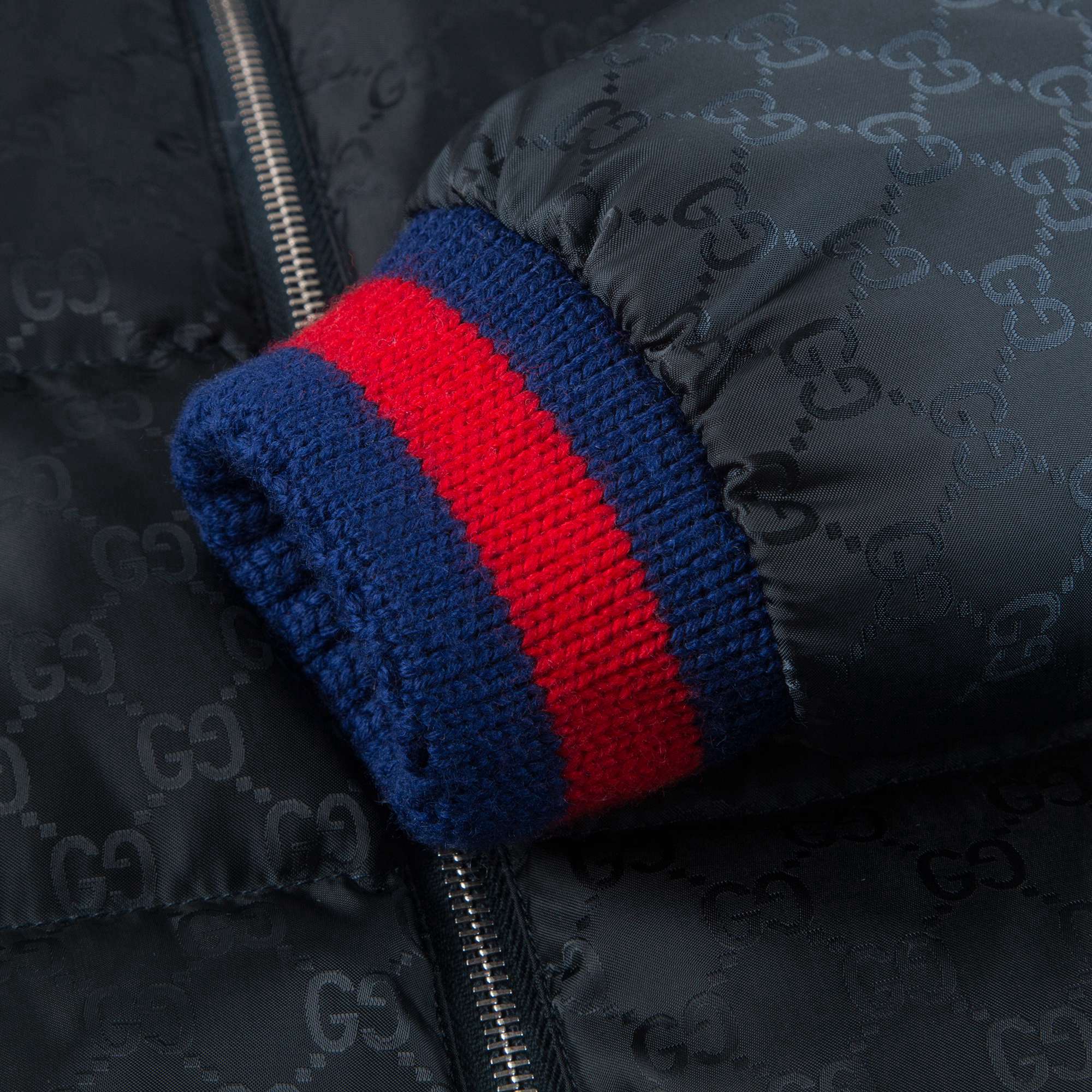 Baby Boys Blue Reversible Down Coat