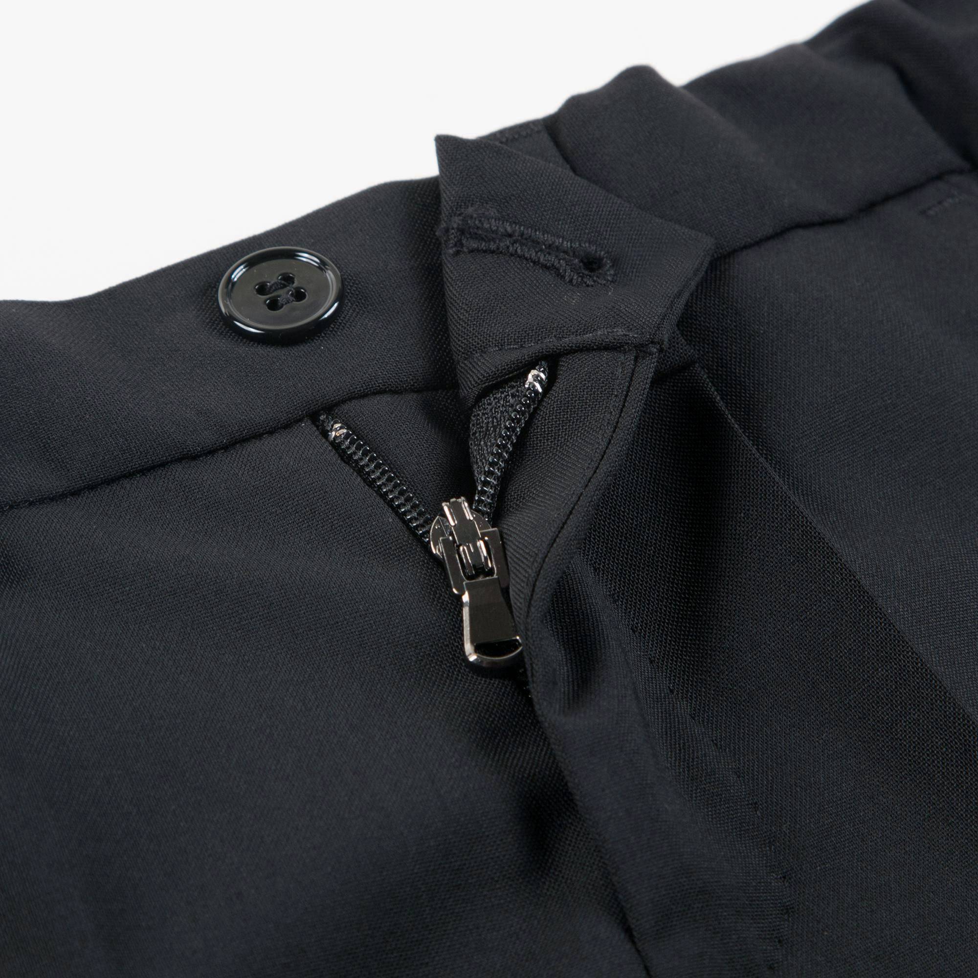 Baby Boys Black Wool Tuxedo
