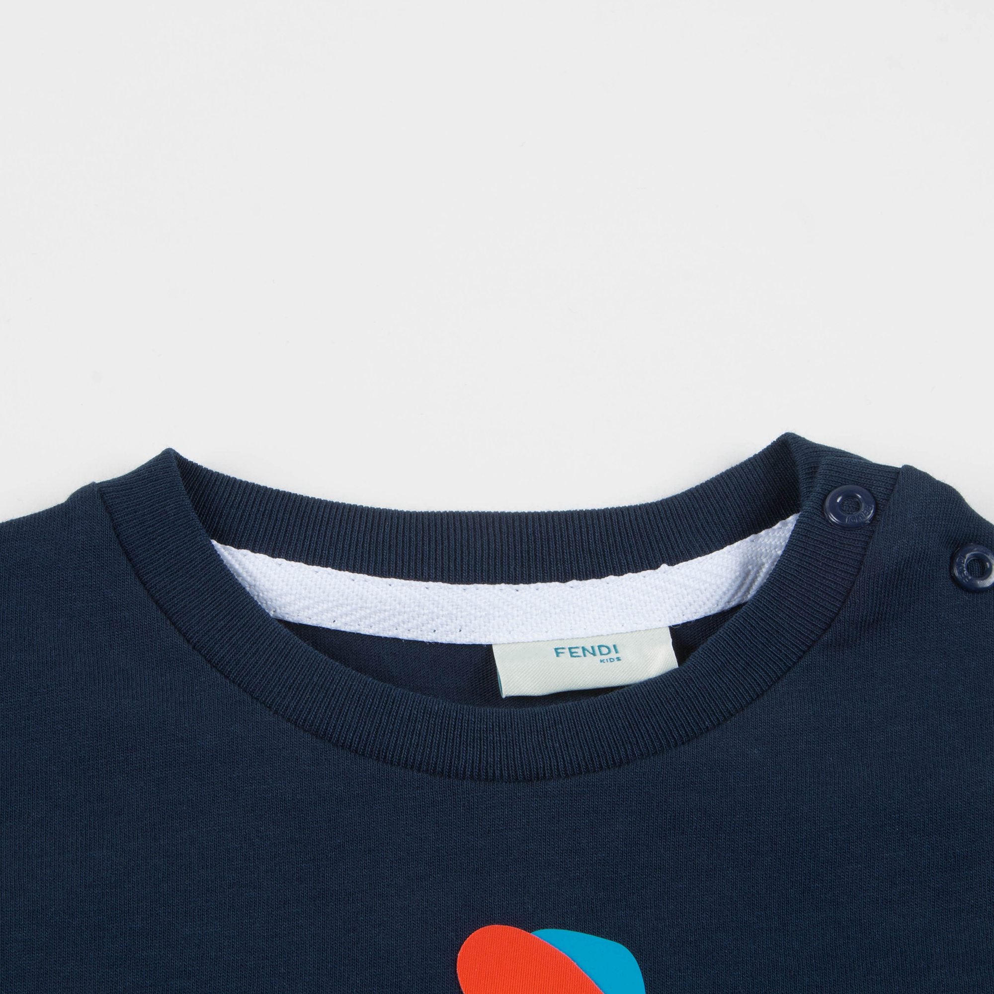 Baby Boys Black Printed Cotton T-shirt