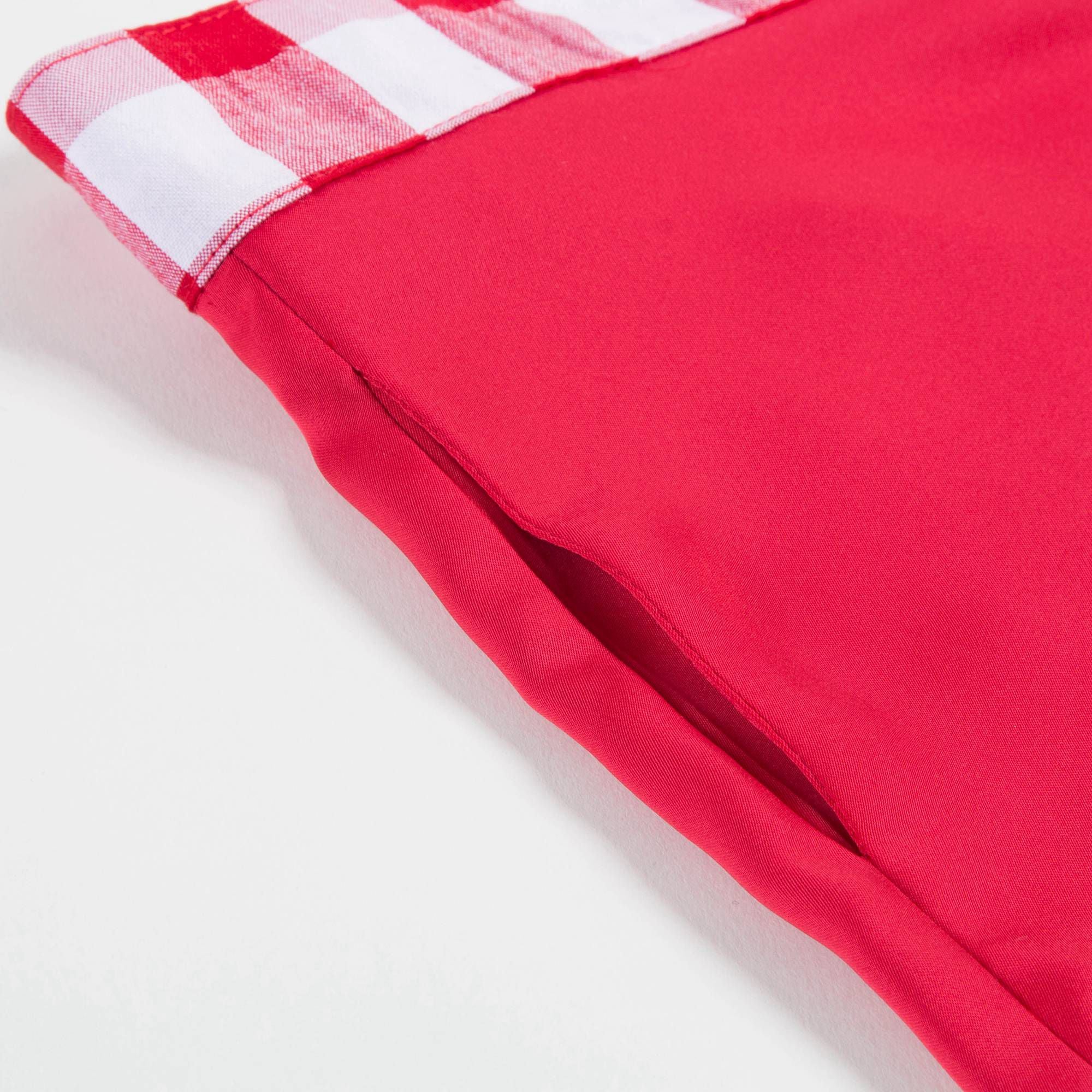 Girls  Red  &  Blue  Tao  Bust   Cotton   Shorts