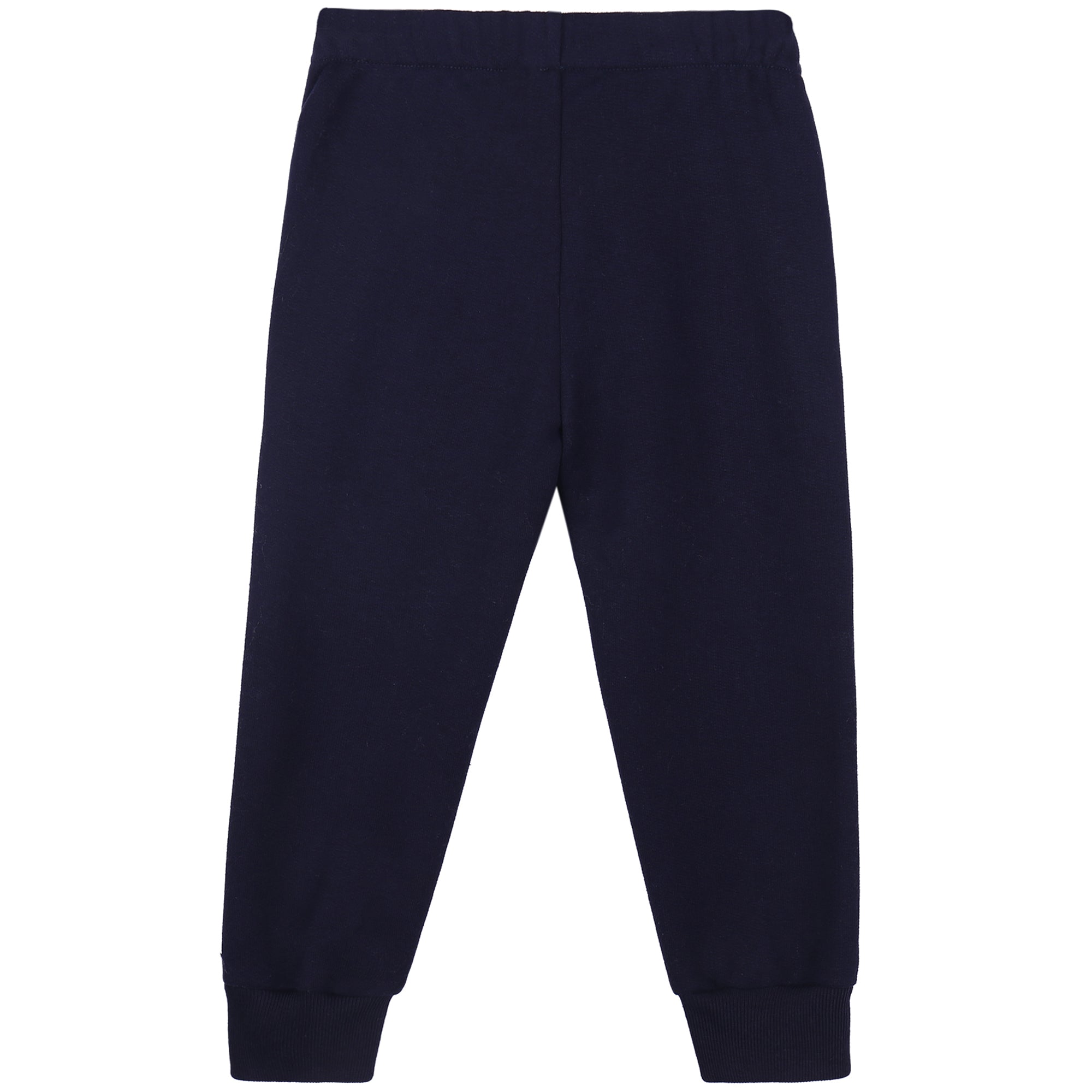 Boys Navy Blue Cotton Trousers