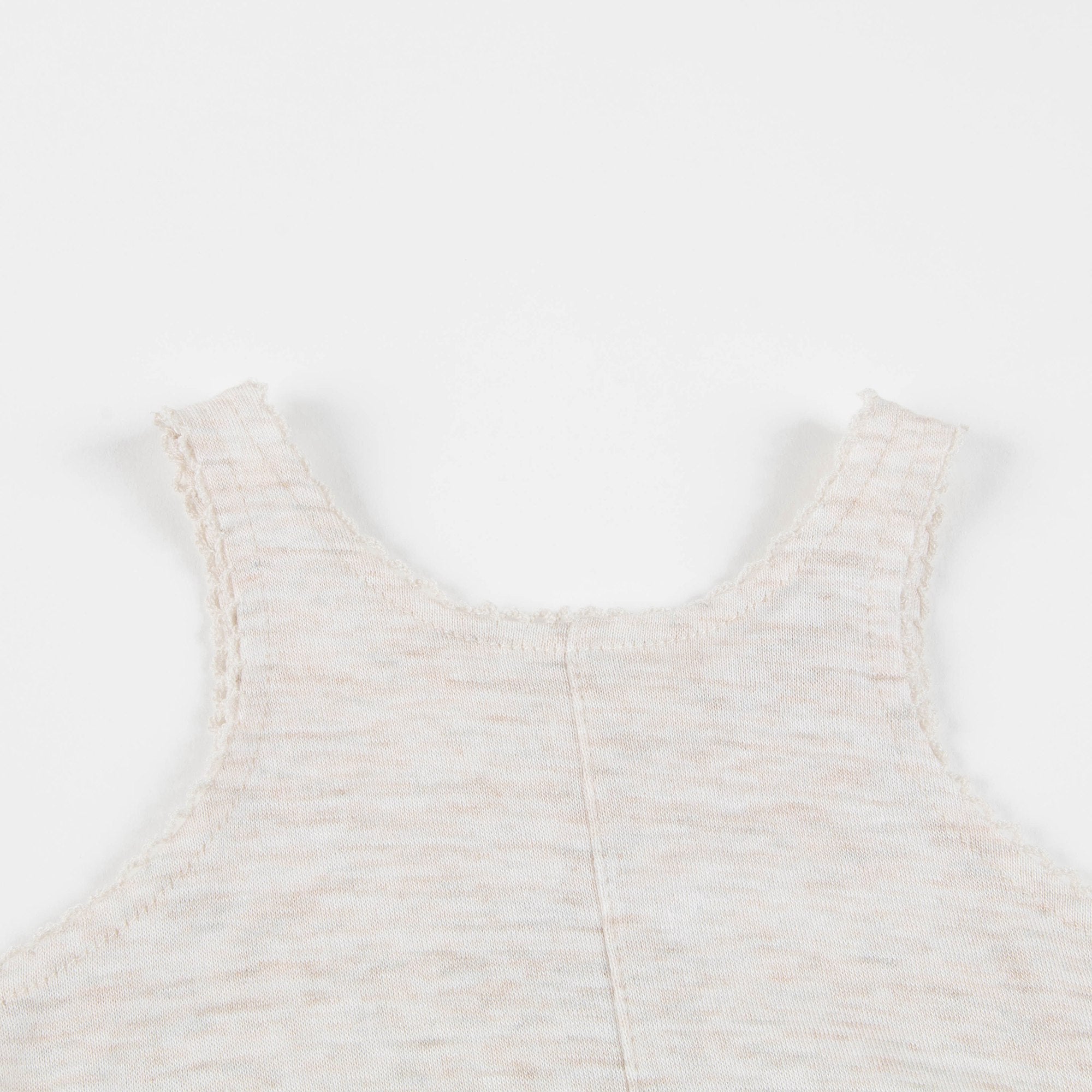 Baby Oatmeal Lyocell Jersey Romper