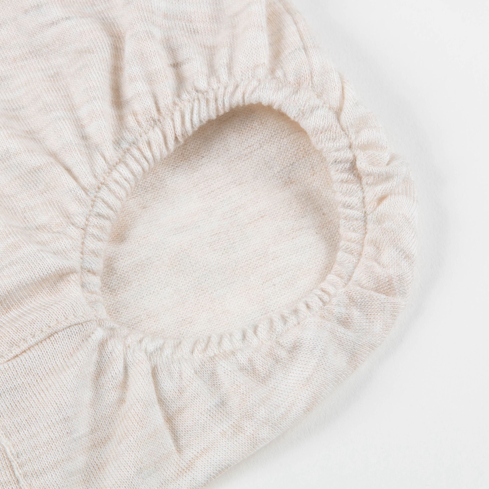 Baby Oatmeal Lyocell Jersey Romper