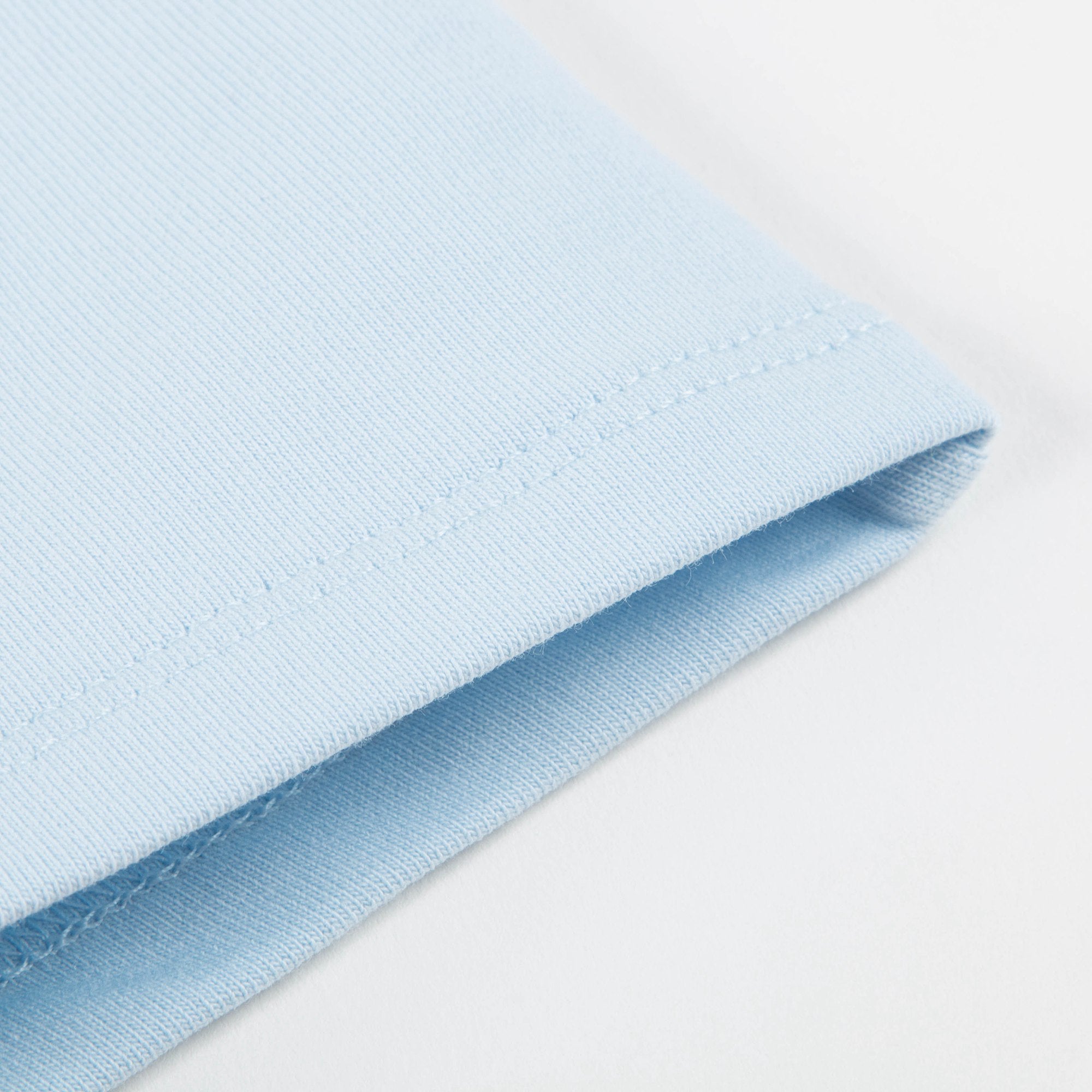 Baby Boys Light Blue Cotton Shorts
