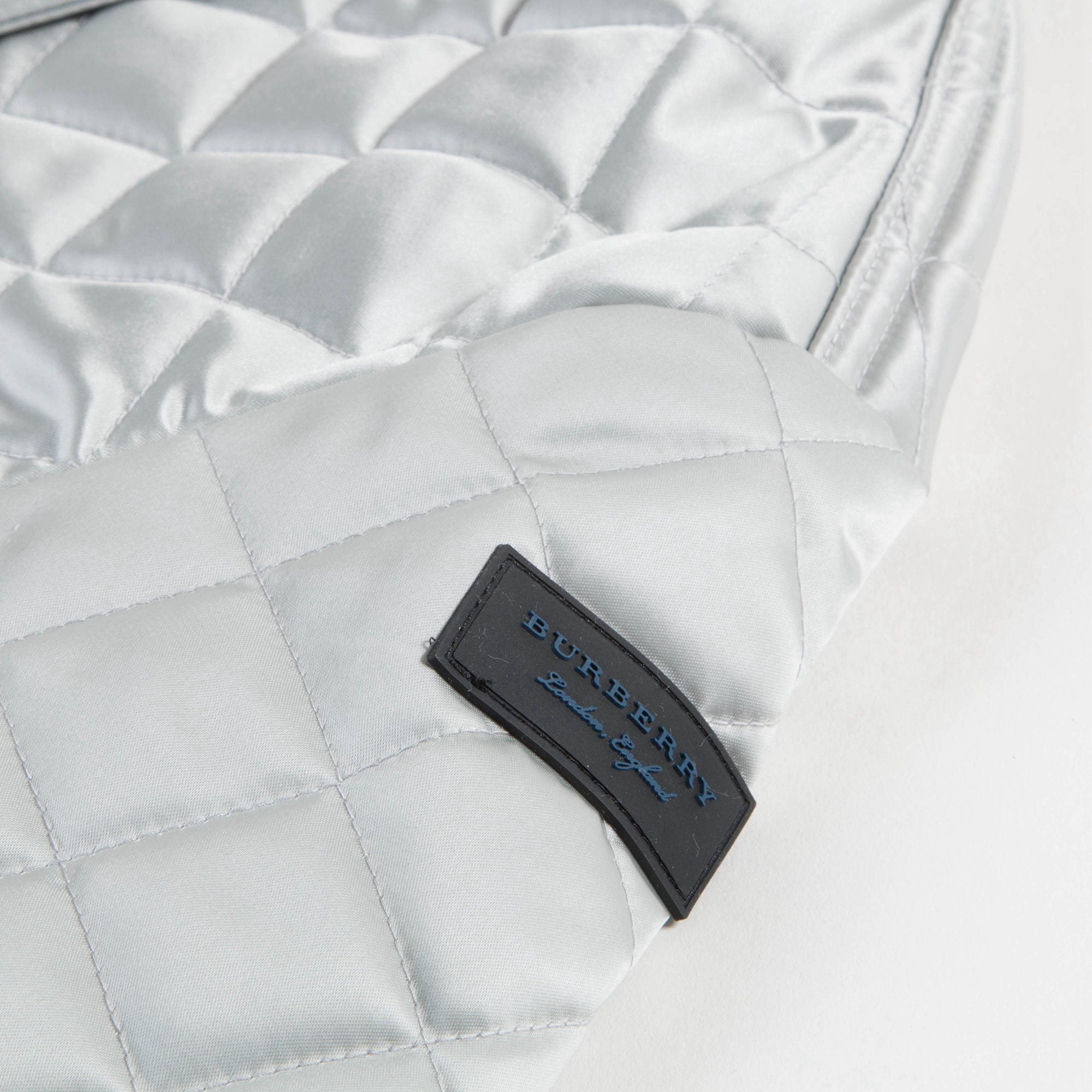 Girls Silver Polyamide Outerwear