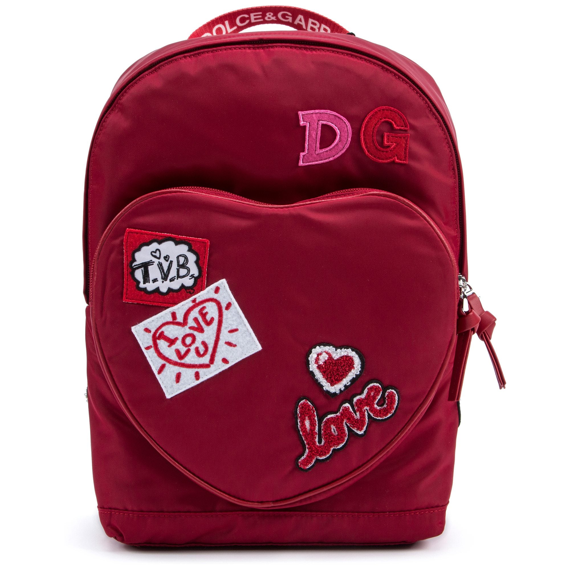 Girls Red "DG"  Bag