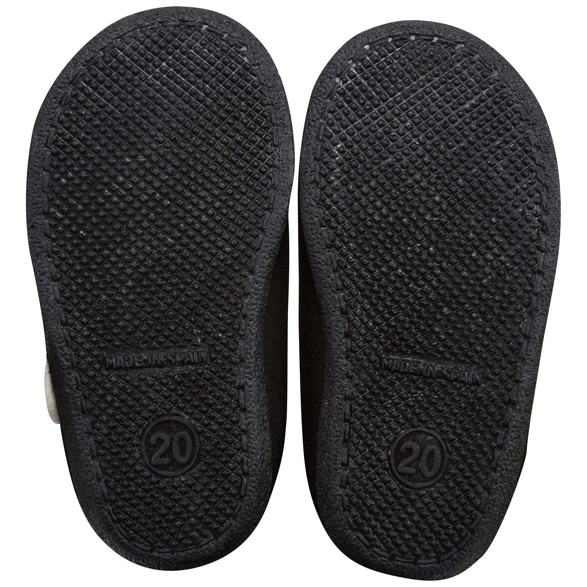 Baby Black Cotton Shoes