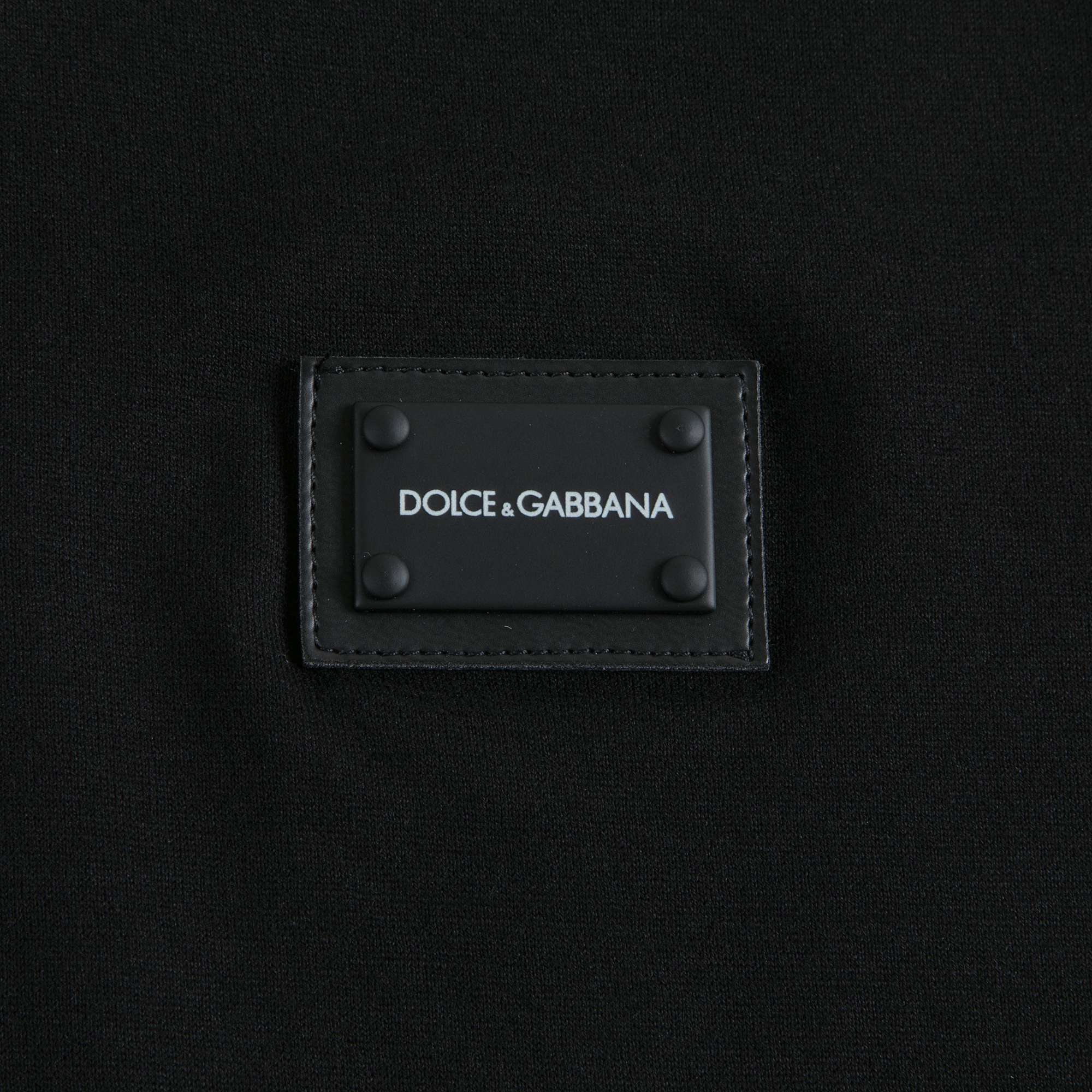 Boys Black "DG King" Cotton T-shirt