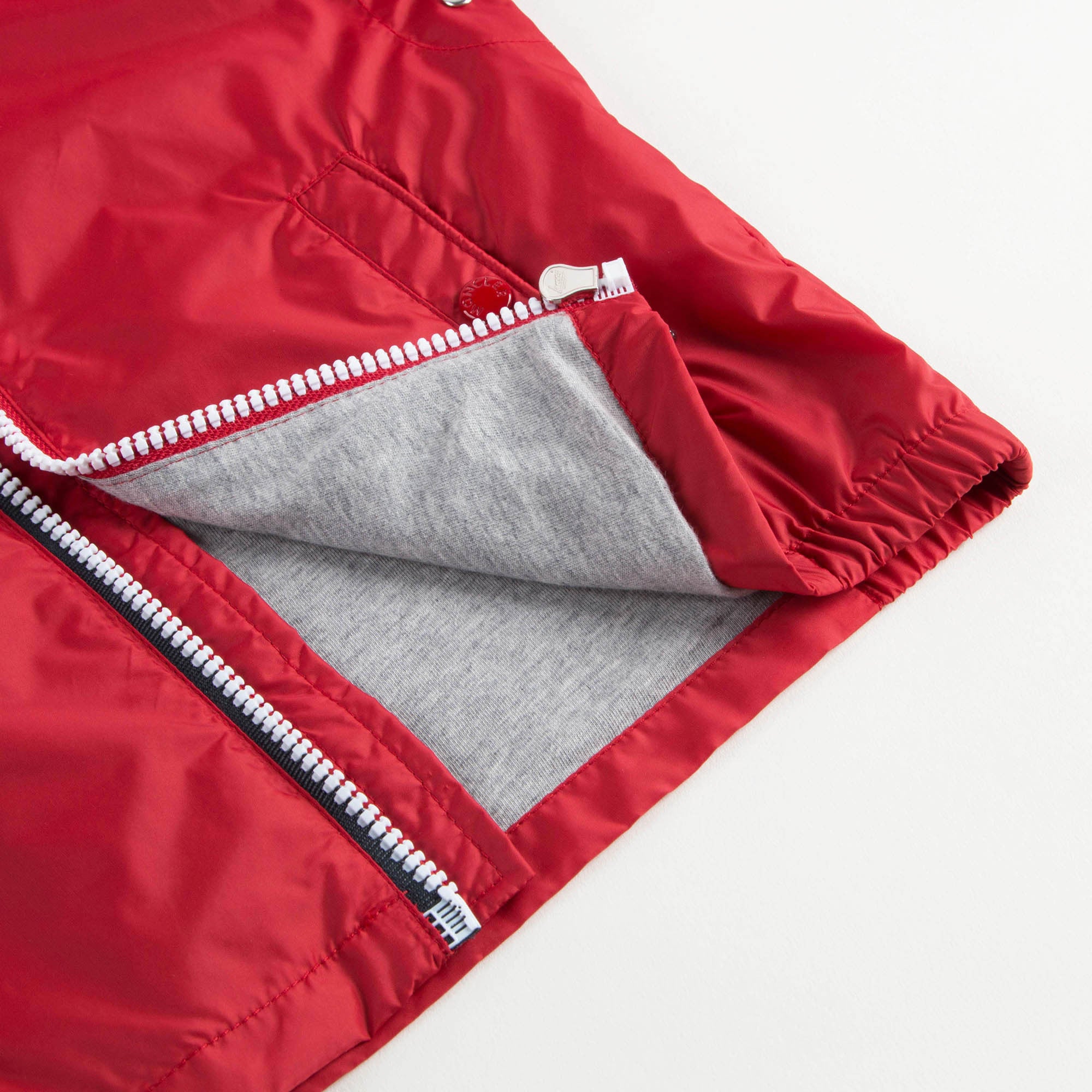 Boys Red Windbreaker Jacket