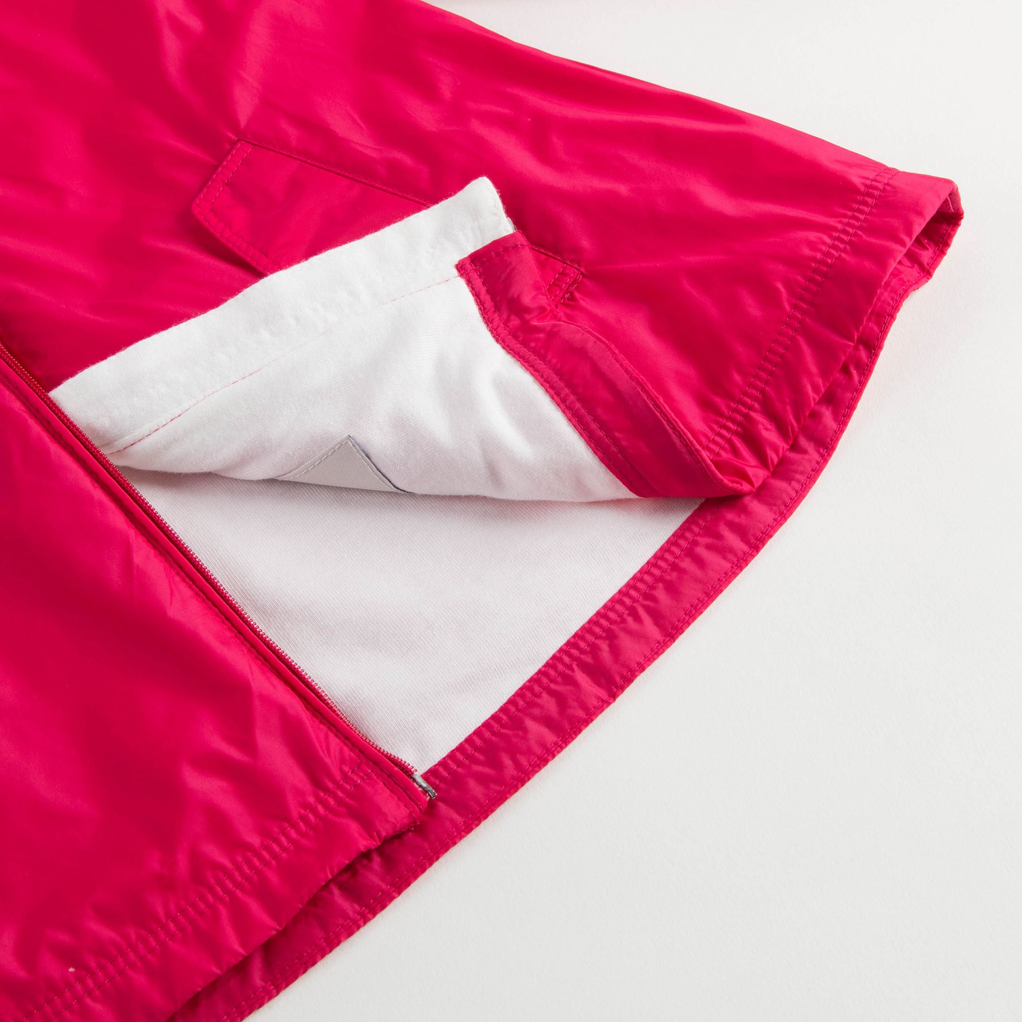 Baby Girls Dark Pink Windbreaker Jacket